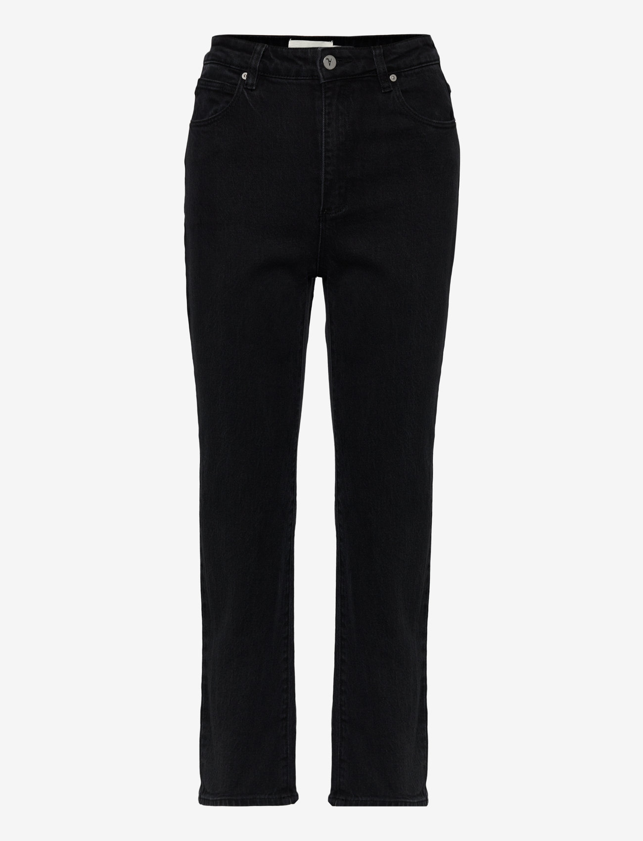 ABRAND - 94 HIGH SLIM WHITNEY RCY BLACK OVERDYE - slim jeans - black - 1