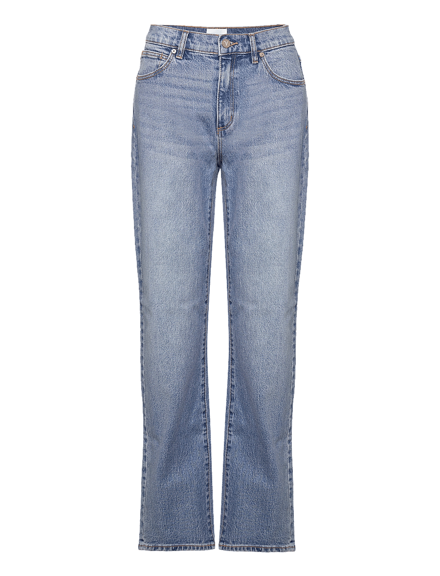 ABRAND - 95 MID STRAIGHT FELICIA - straight jeans - blue - 1
