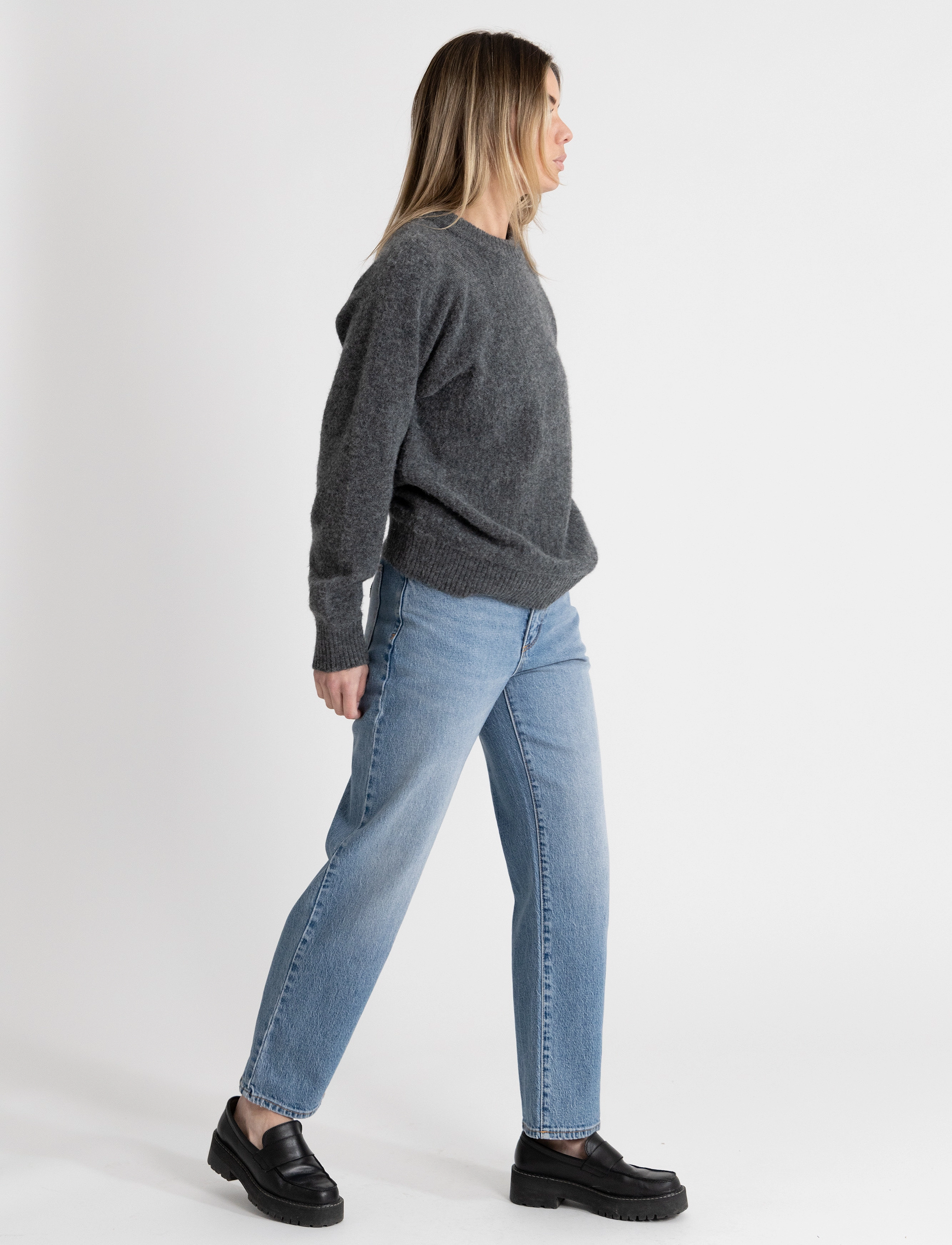 Abrand 95 Mid Straight Felicia mid waist jeans dam – bild 3