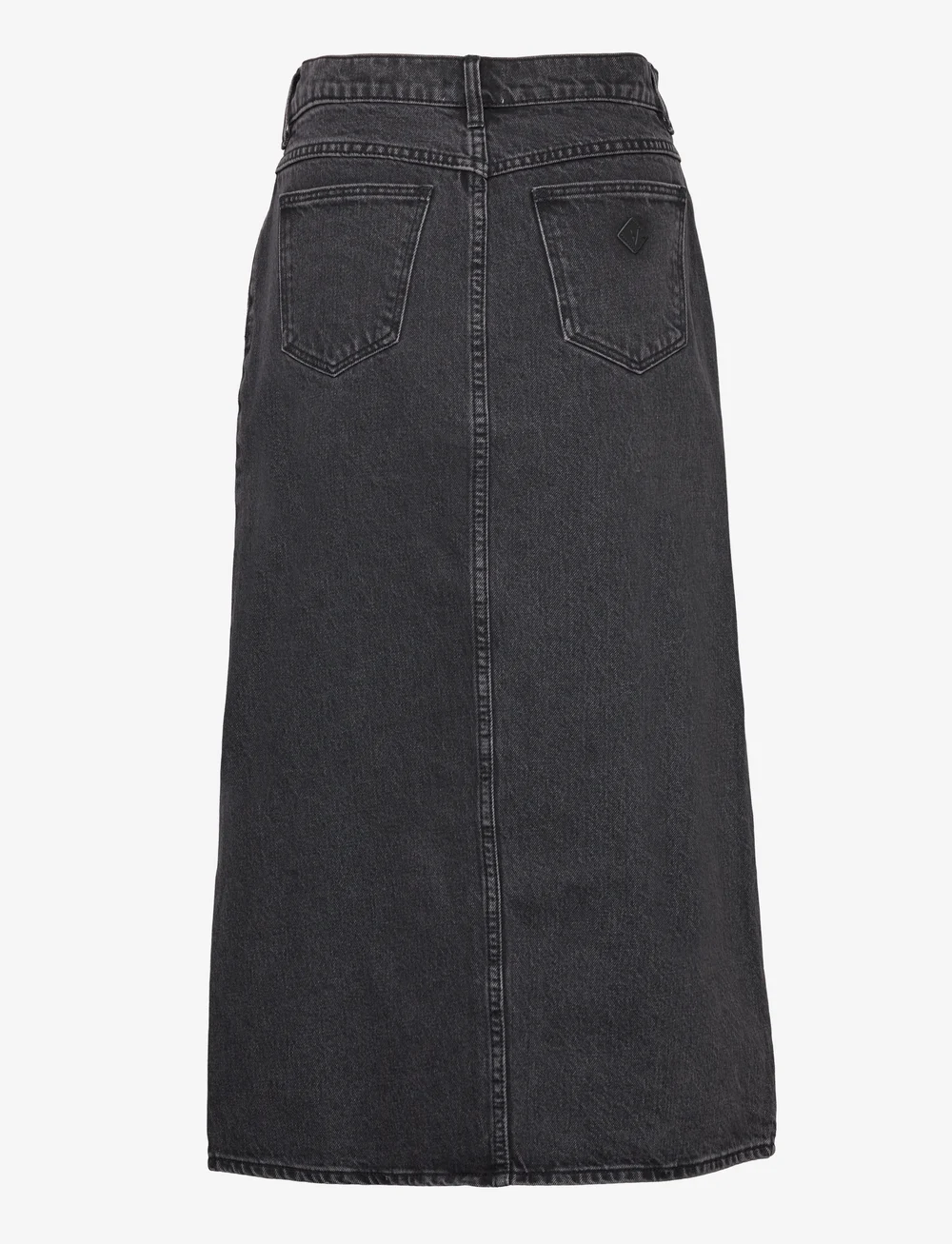 ABRAND - A 99 LOW MAXI SKIRT CHLOE - jeansröcke - black - 2