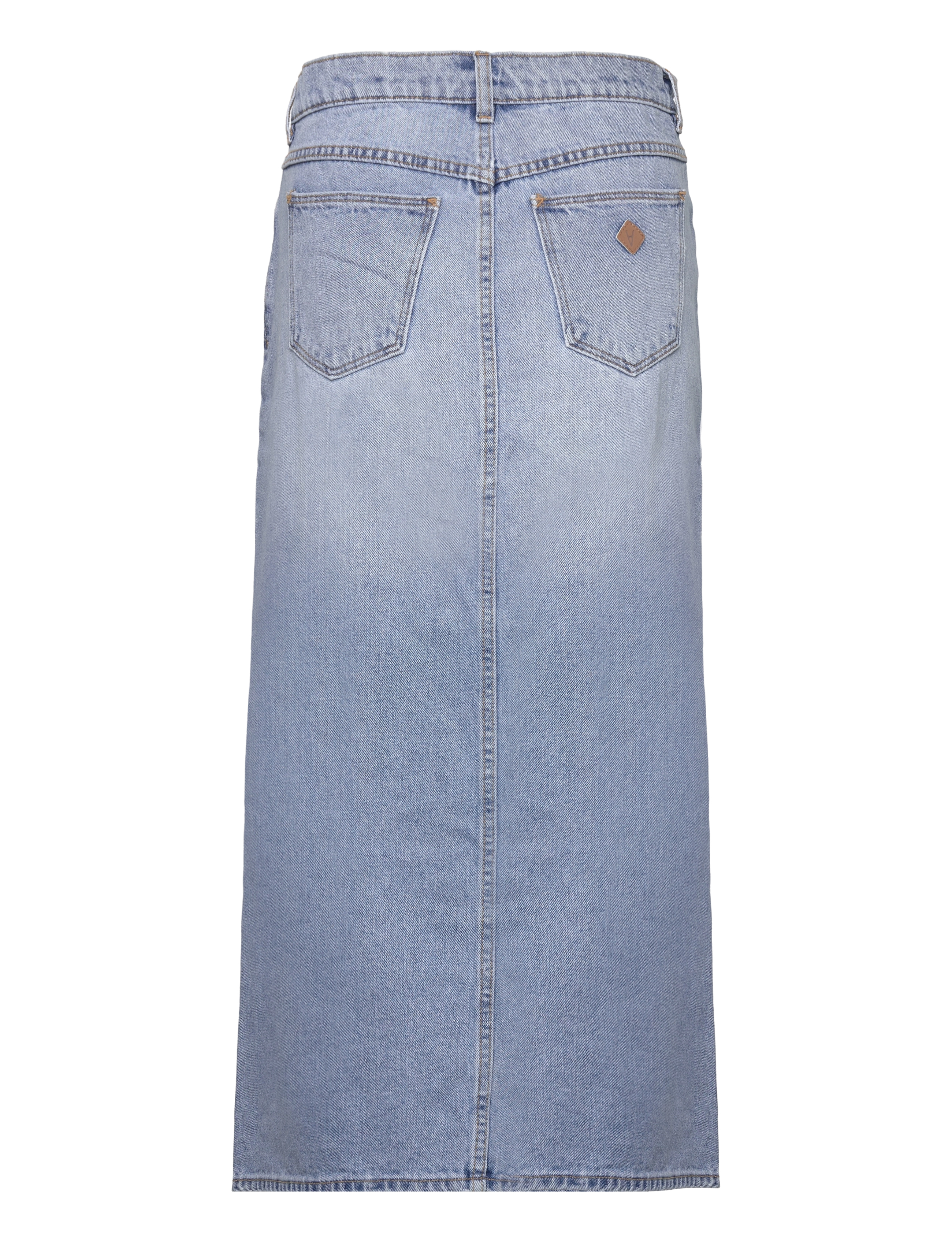 ABRAND - A 99 LOW MAXI SKIRT SYLVIE - blue - 2