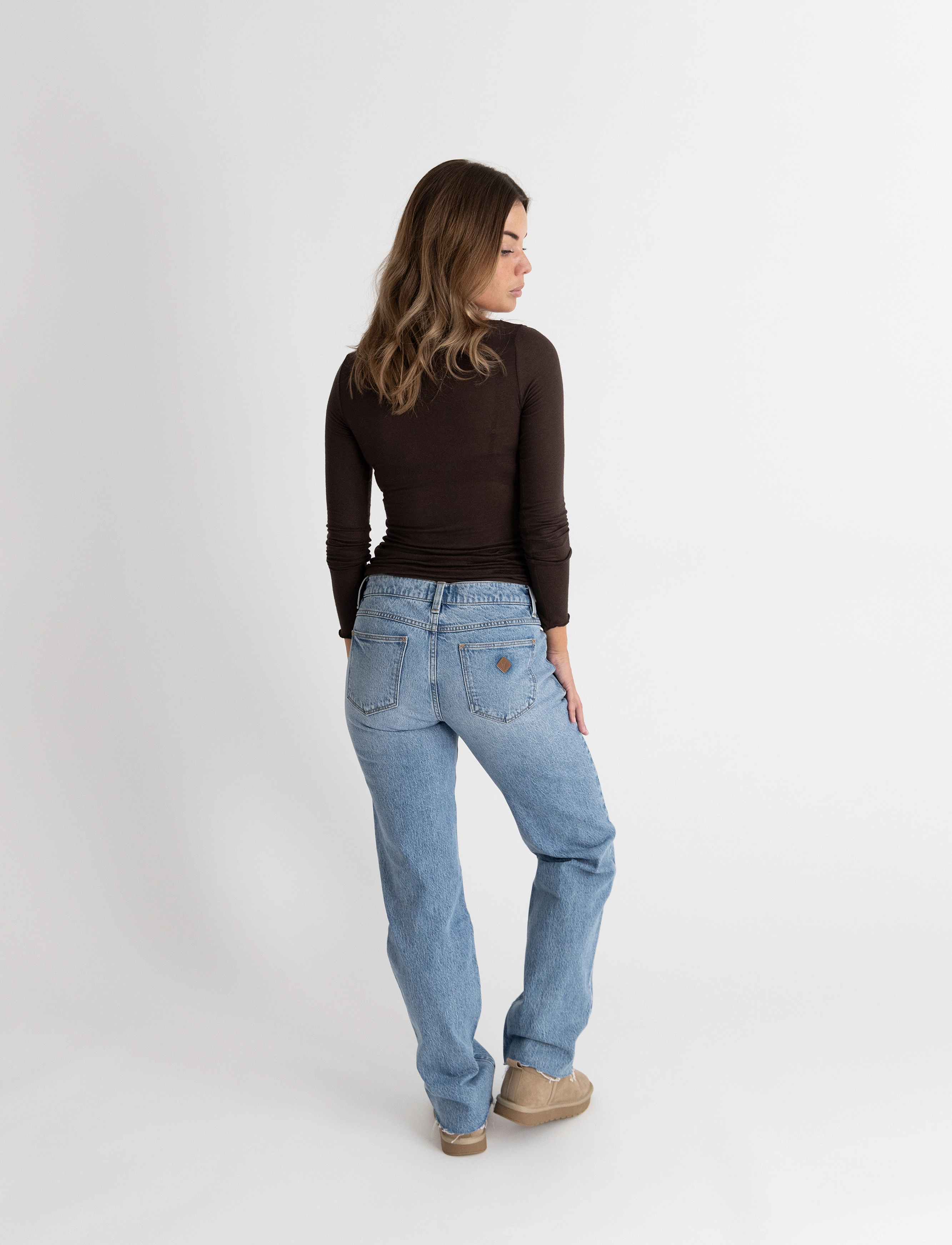 ABRAND - 99 LOW STRAIGHT ELOISE - blue - 5