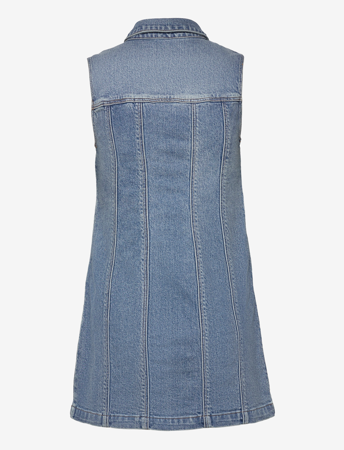 ABRAND - BUTTON UP DRESS LULA RCY - denimkjoler - blue - 2