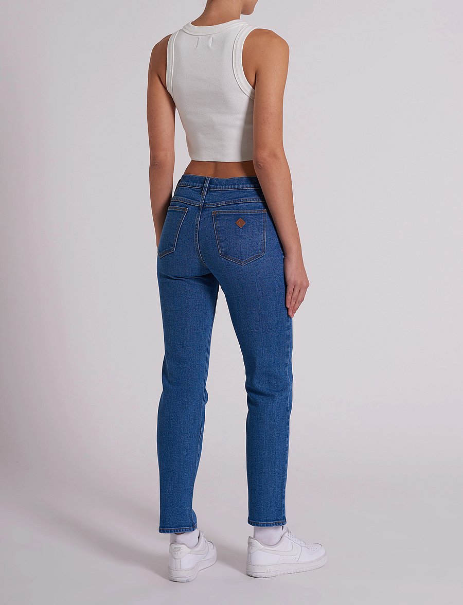 ABRAND - 95 STOVEPIPE LILIANA TALL - pillifarkut - blue - 2