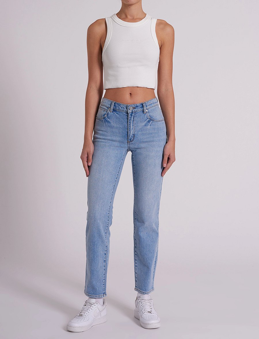 ABRAND - 95 STOVEPIPE ENLA RCY TALL - skinny jeans - blue - 0