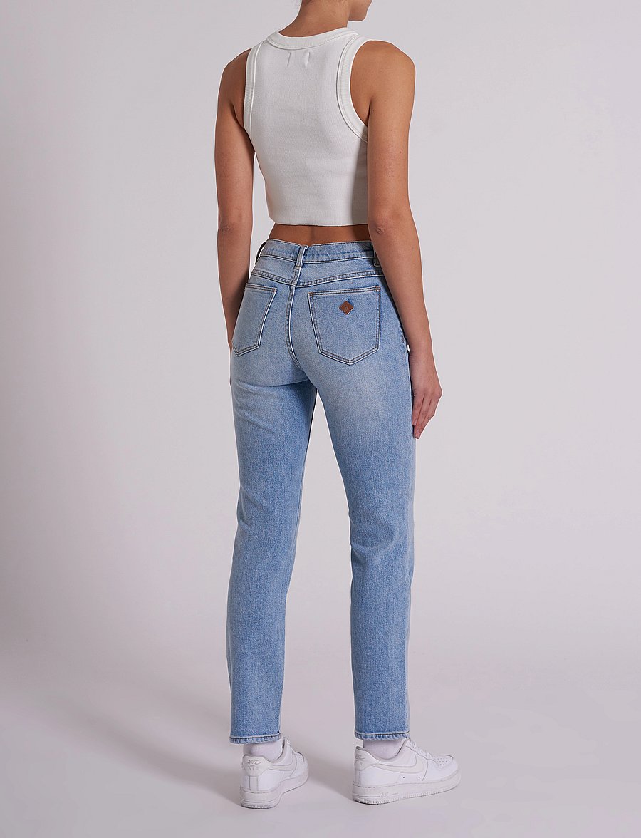 ABRAND - 95 STOVEPIPE ENLA RCY TALL - skinny jeans - blue - 3