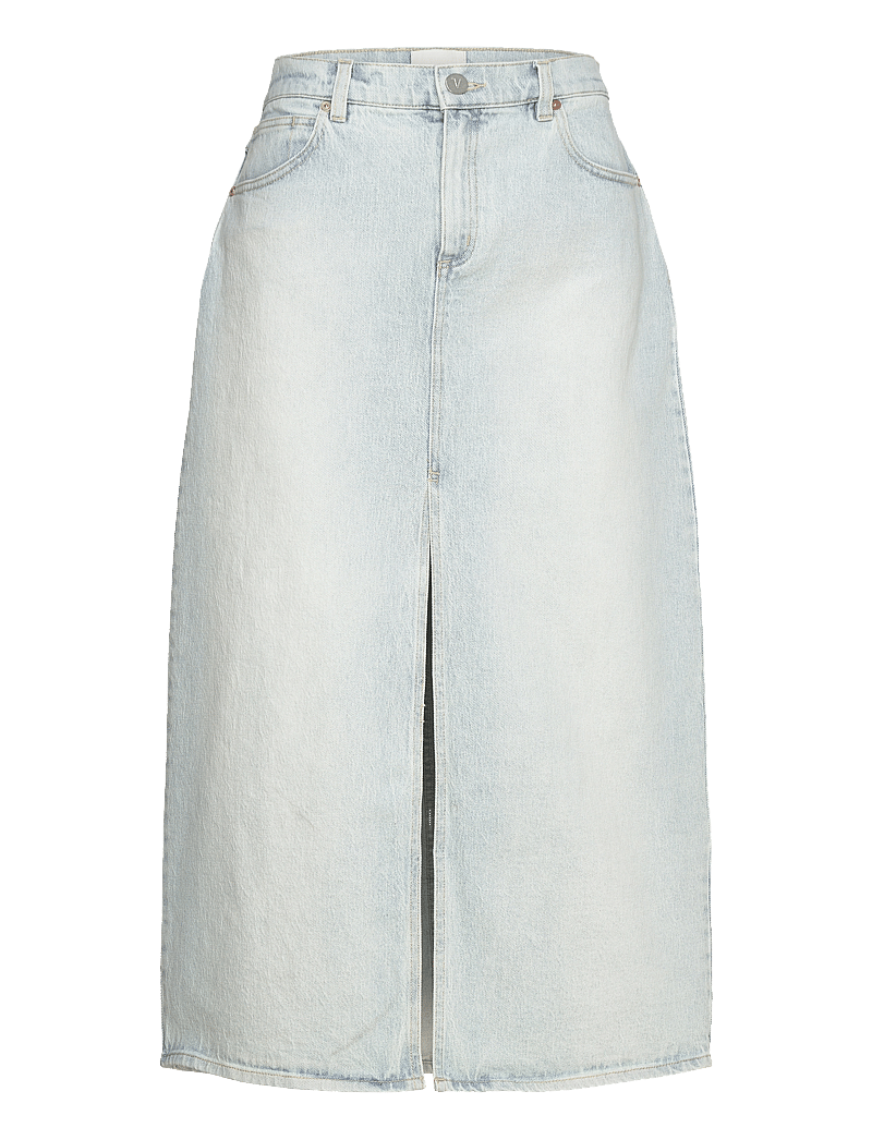 ABRAND - 99 MAXI SKIRT SURA - midiseelikud - blue - 0