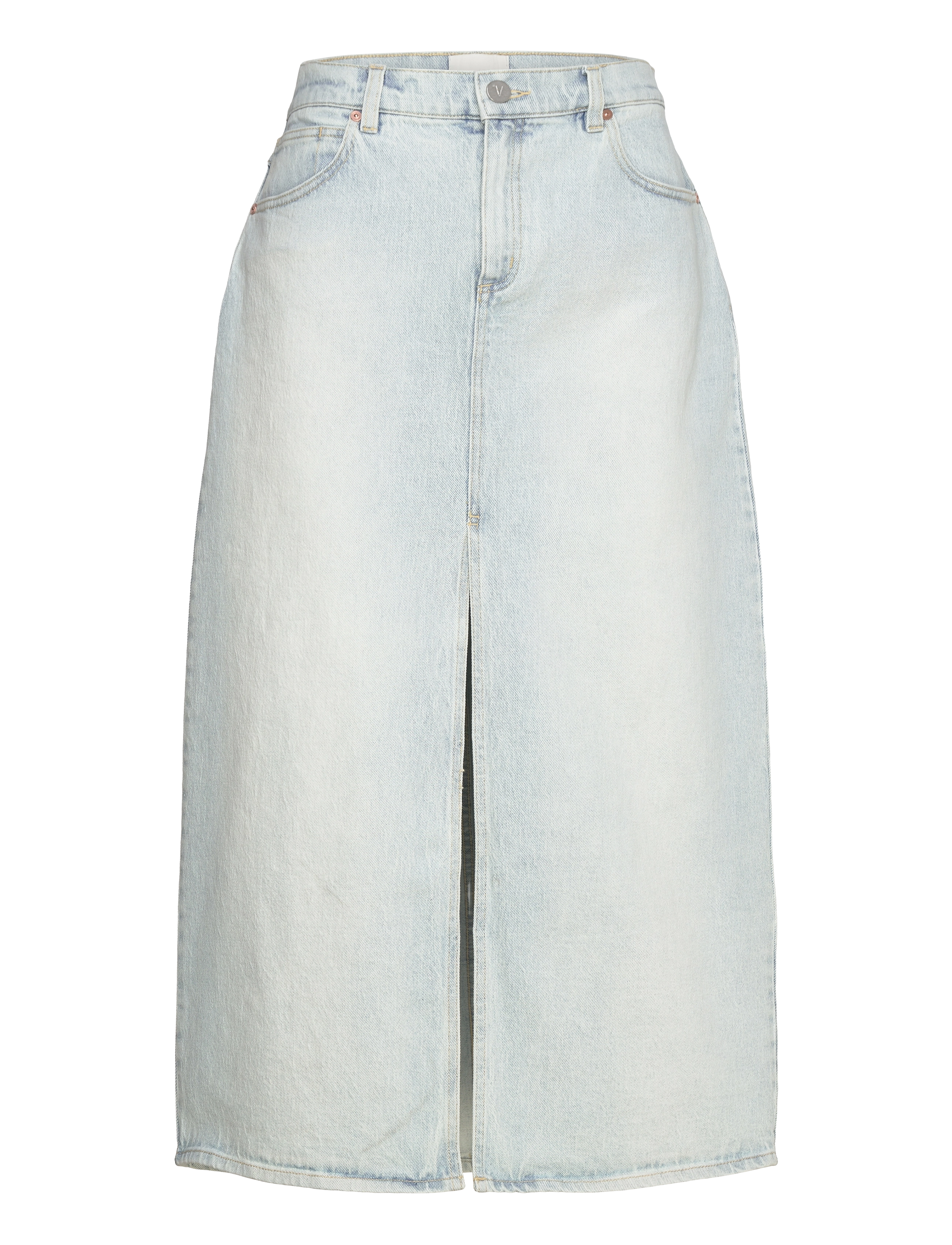 ABRAND 99 MAXI SKIRT SURA - Tøj - BLUE / blue