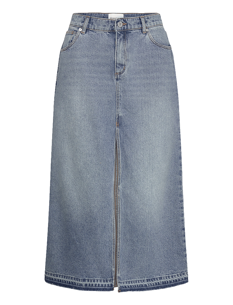 ABRAND - 99 MAXI SKIRT LULA - teksaseelikud - blue - 1