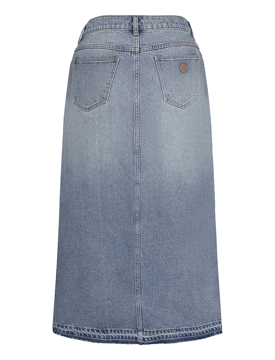 ABRAND - 99 MAXI SKIRT LULA - jeanskjolar - blue - 2