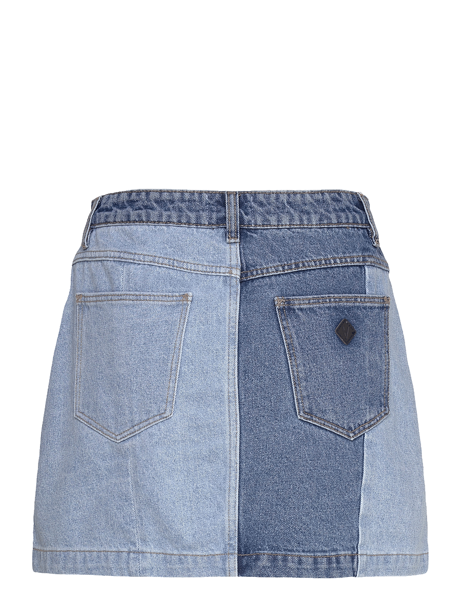 ABRAND - ALINE SKIRT PATCHWORK - korte nederdele - blue - 2