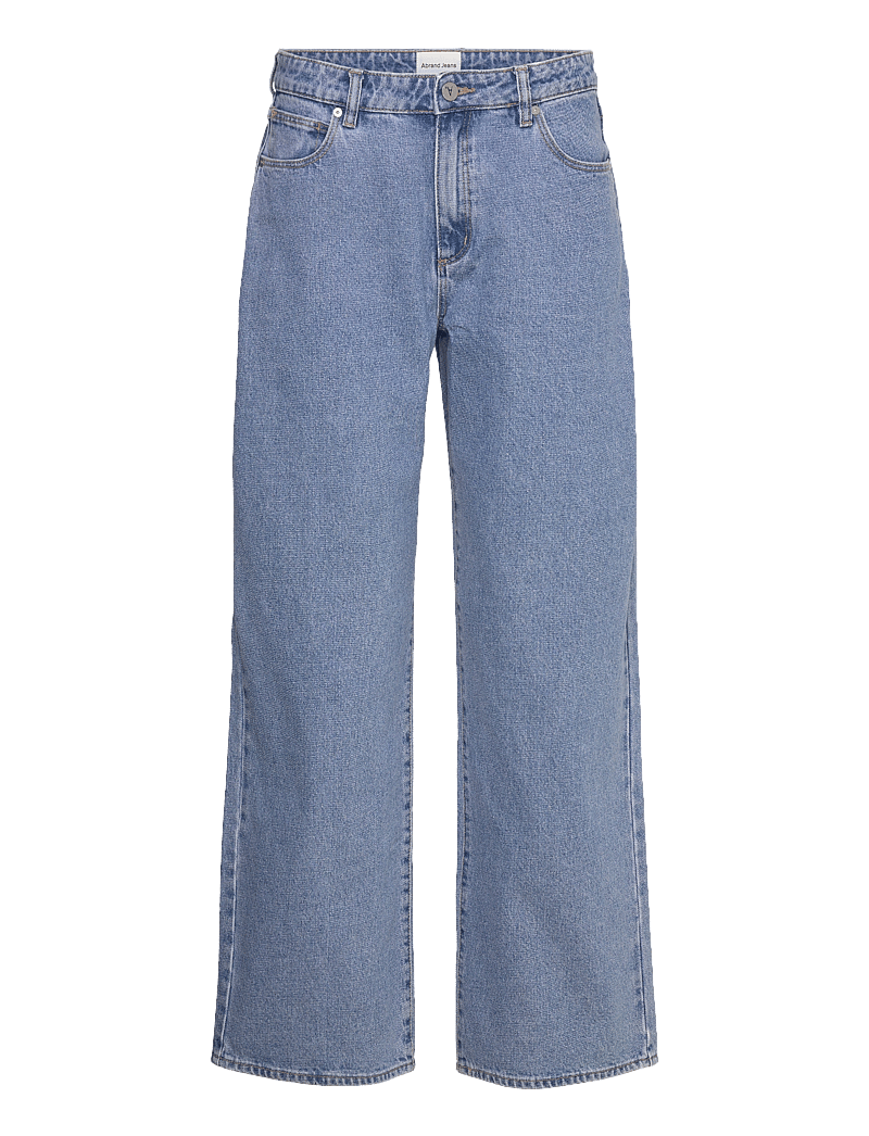 ABRAND - 95 MID BAGGY GIGI MID BLUE - laia säärega teksad - blue - 1
