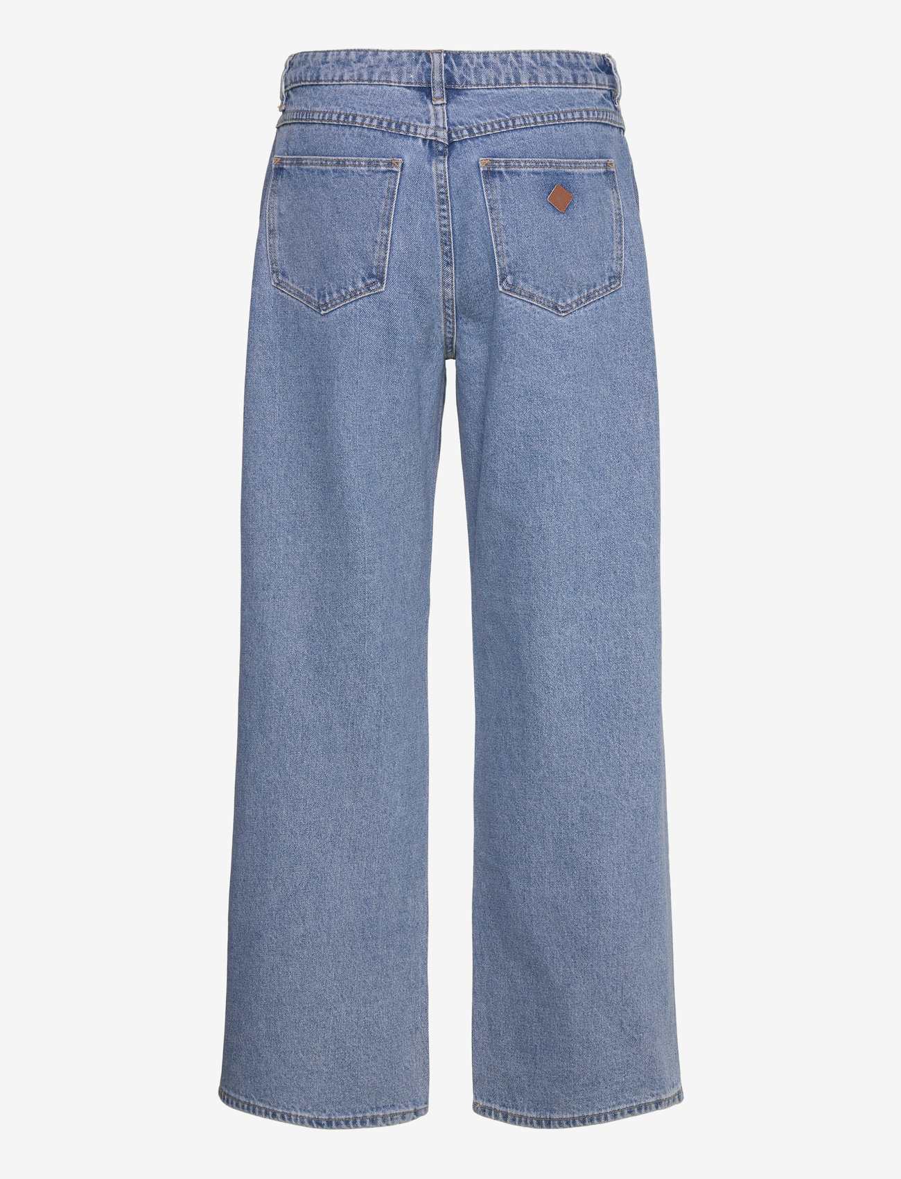 ABRAND - 95 MID BAGGY GIGI MID BLUE - laia säärega teksad - blue - 2