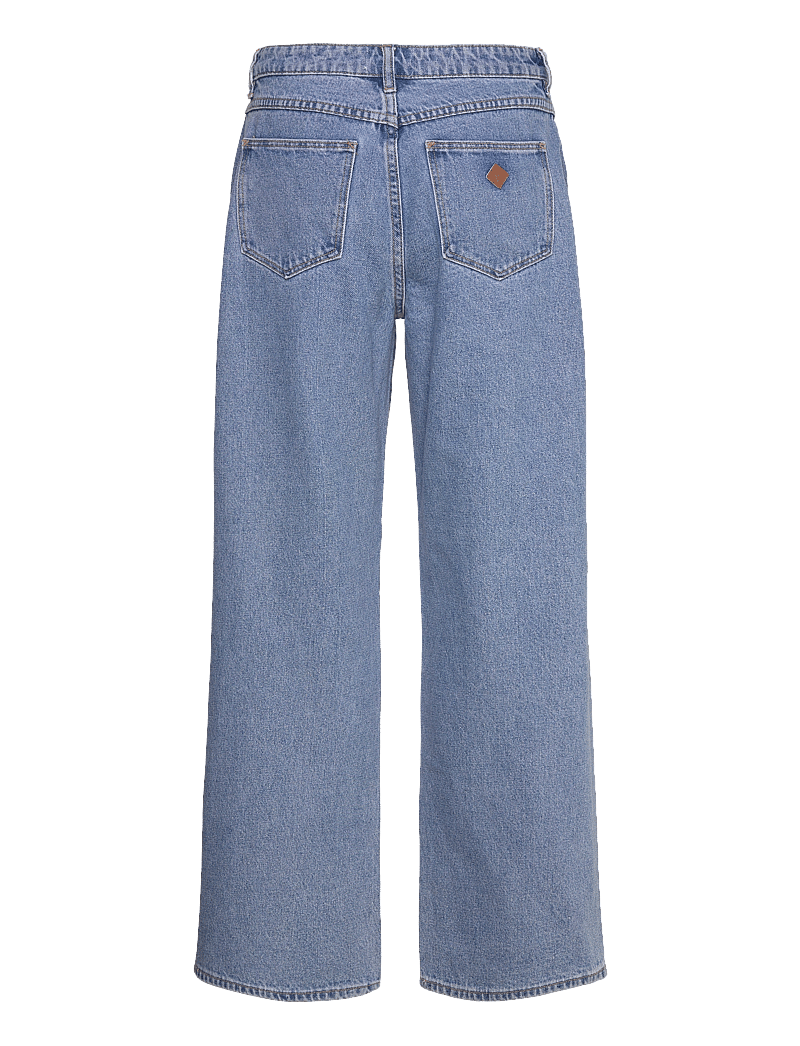 ABRAND - 95 MID BAGGY GIGI MID BLUE - laia säärega teksad - blue - 2