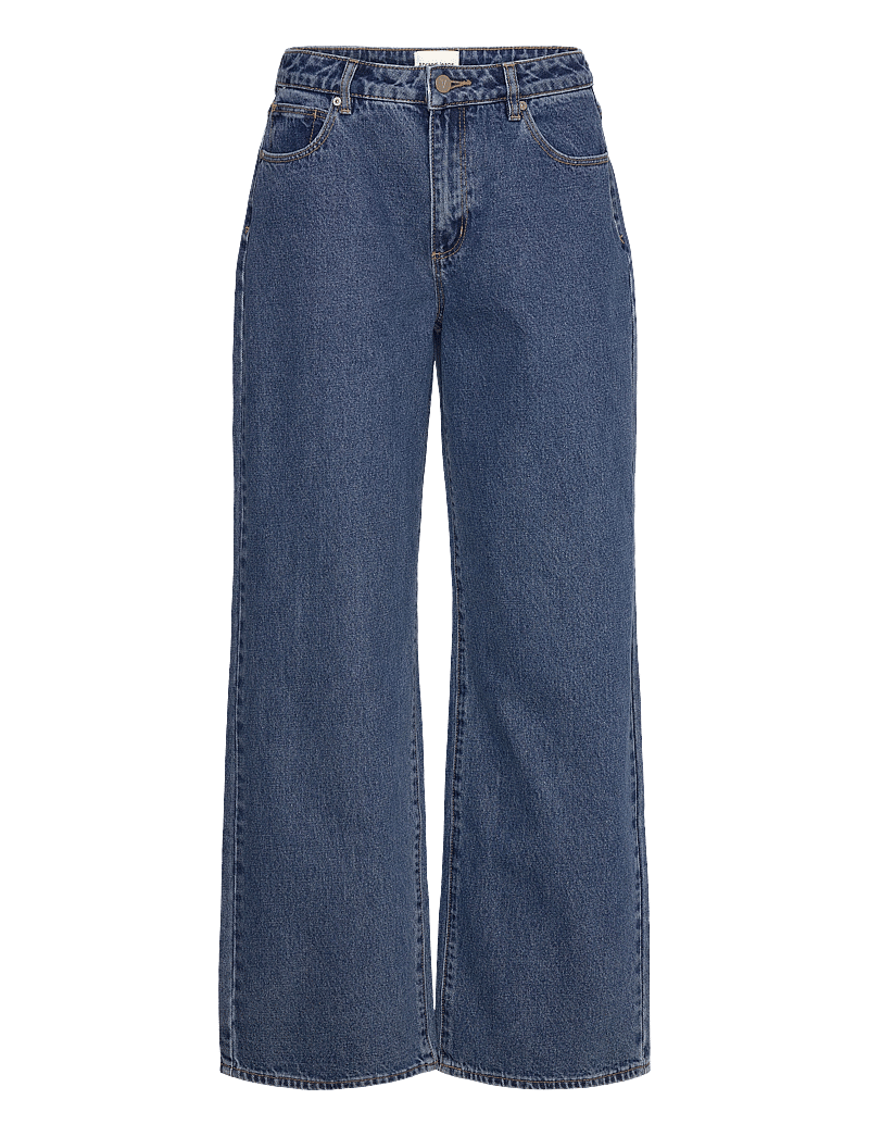 ABRAND - 95 MID BAGGY BELLA MID BLUE - brede jeans - blue - 1