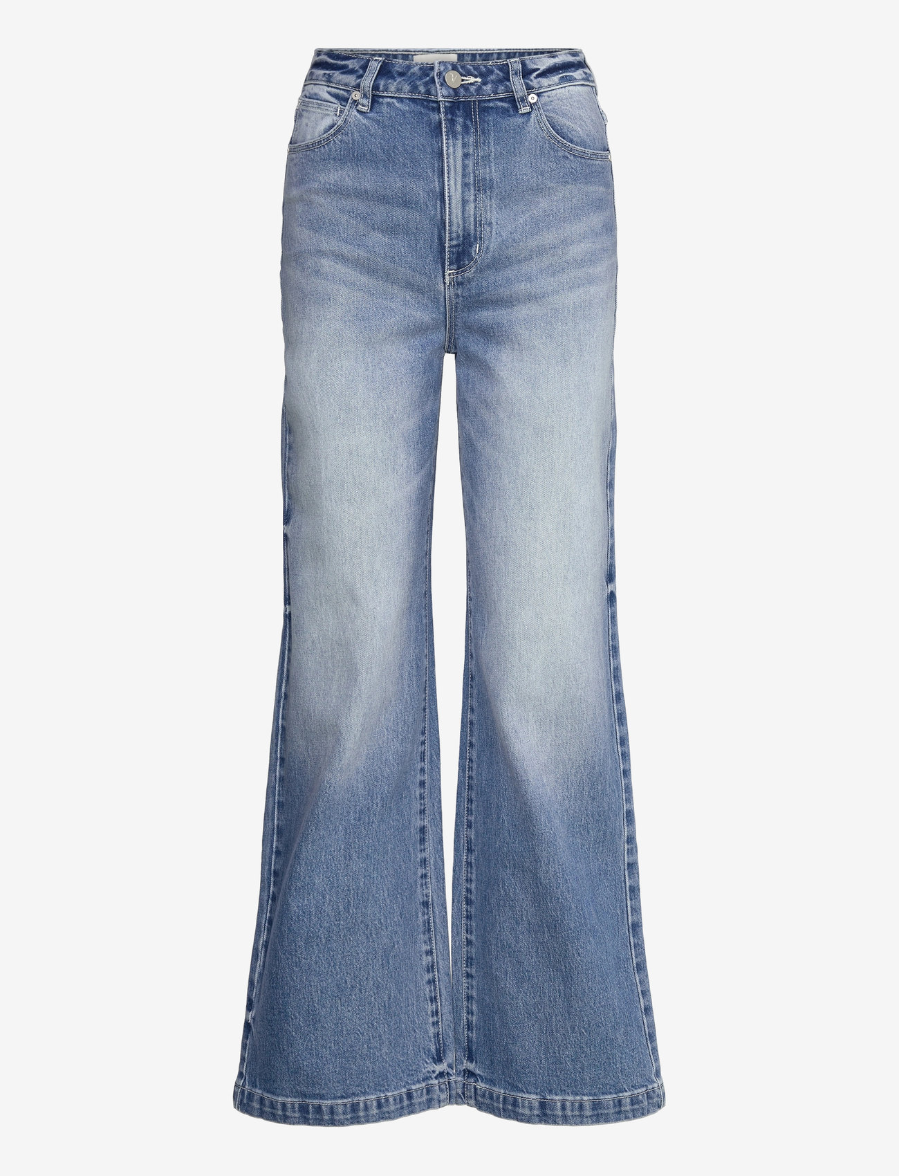 ABRAND - 94 HIGH & WIDE VESTA - laia säärega teksad - blue - 1