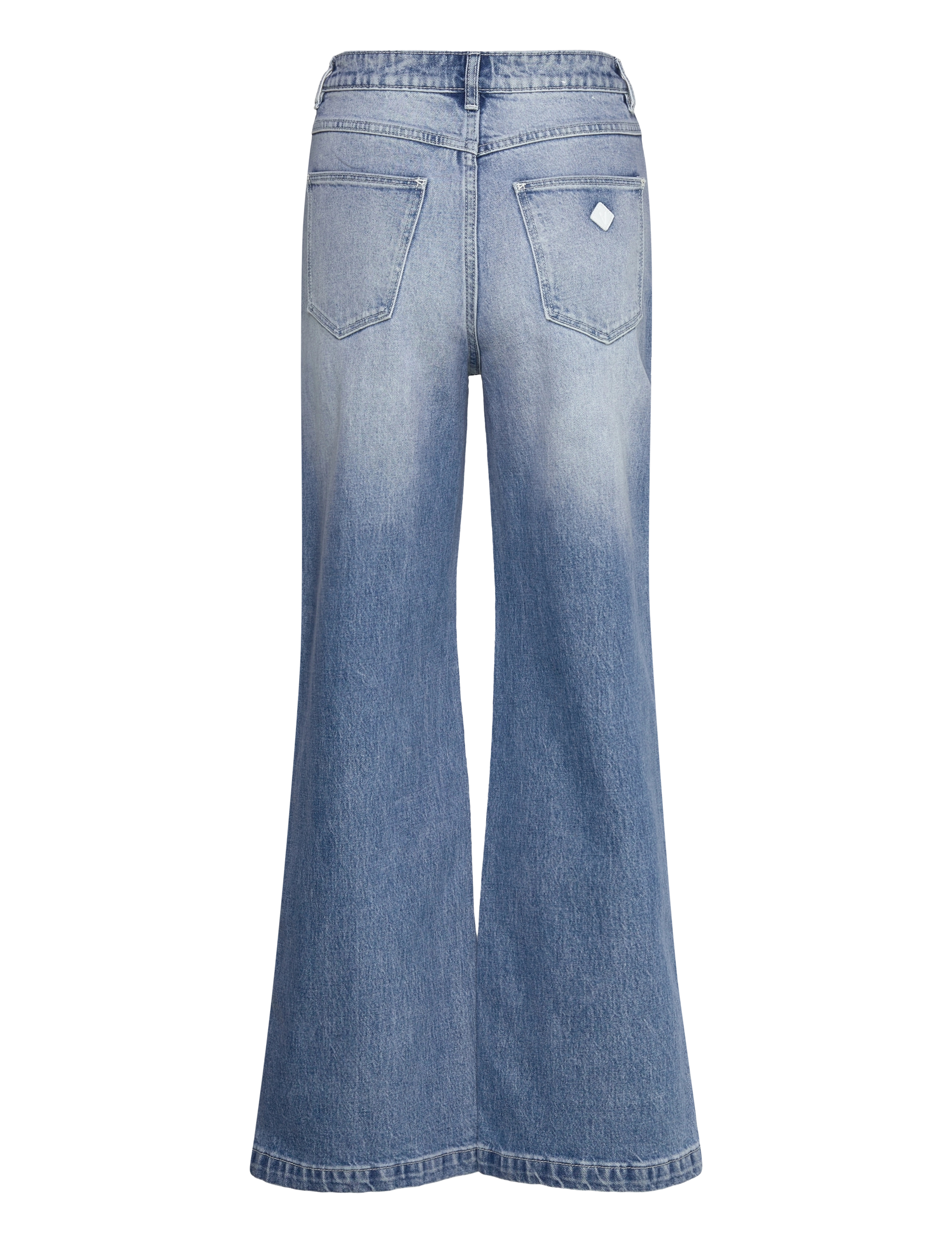 ABRAND - 94 HIGH & WIDE VESTA - platūs džinsai - blue - 2