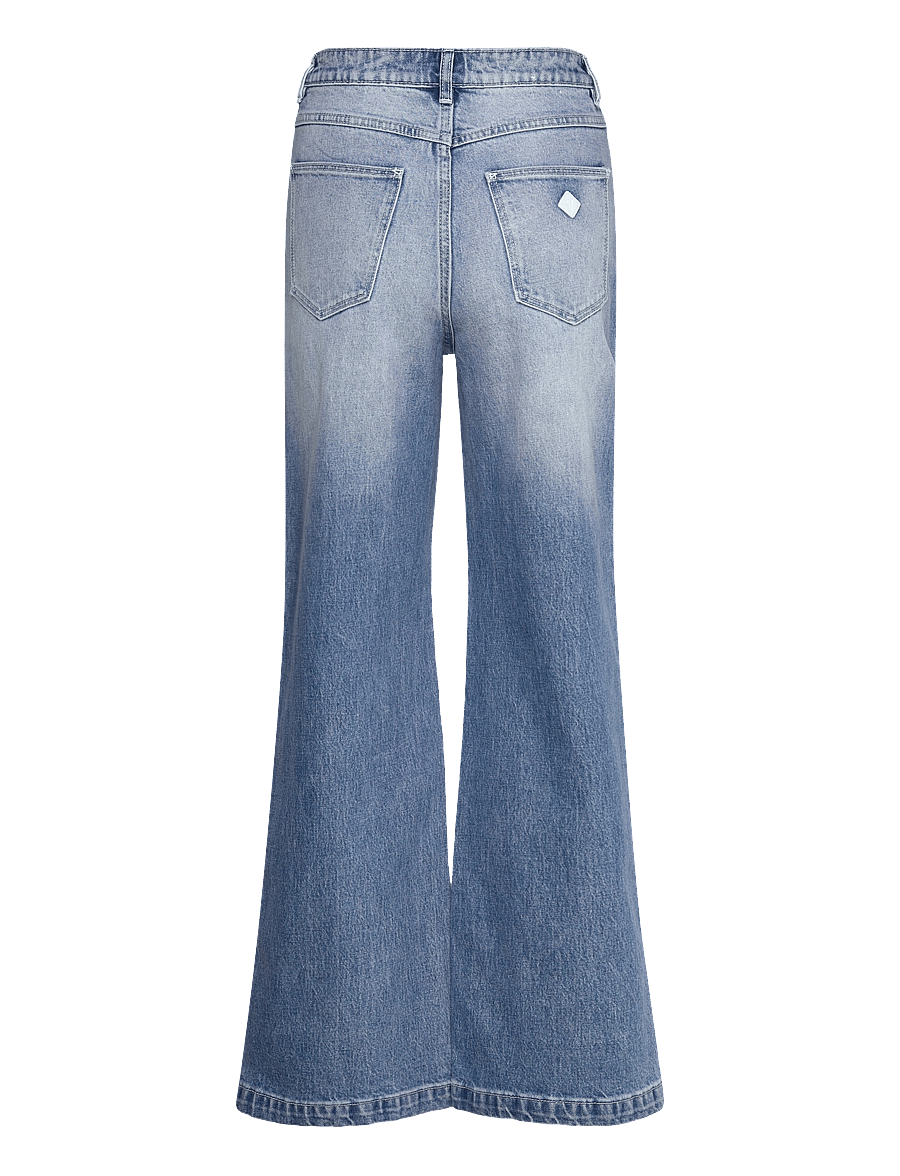 ABRAND - 94 HIGH & WIDE VESTA - brede jeans - blue - 2