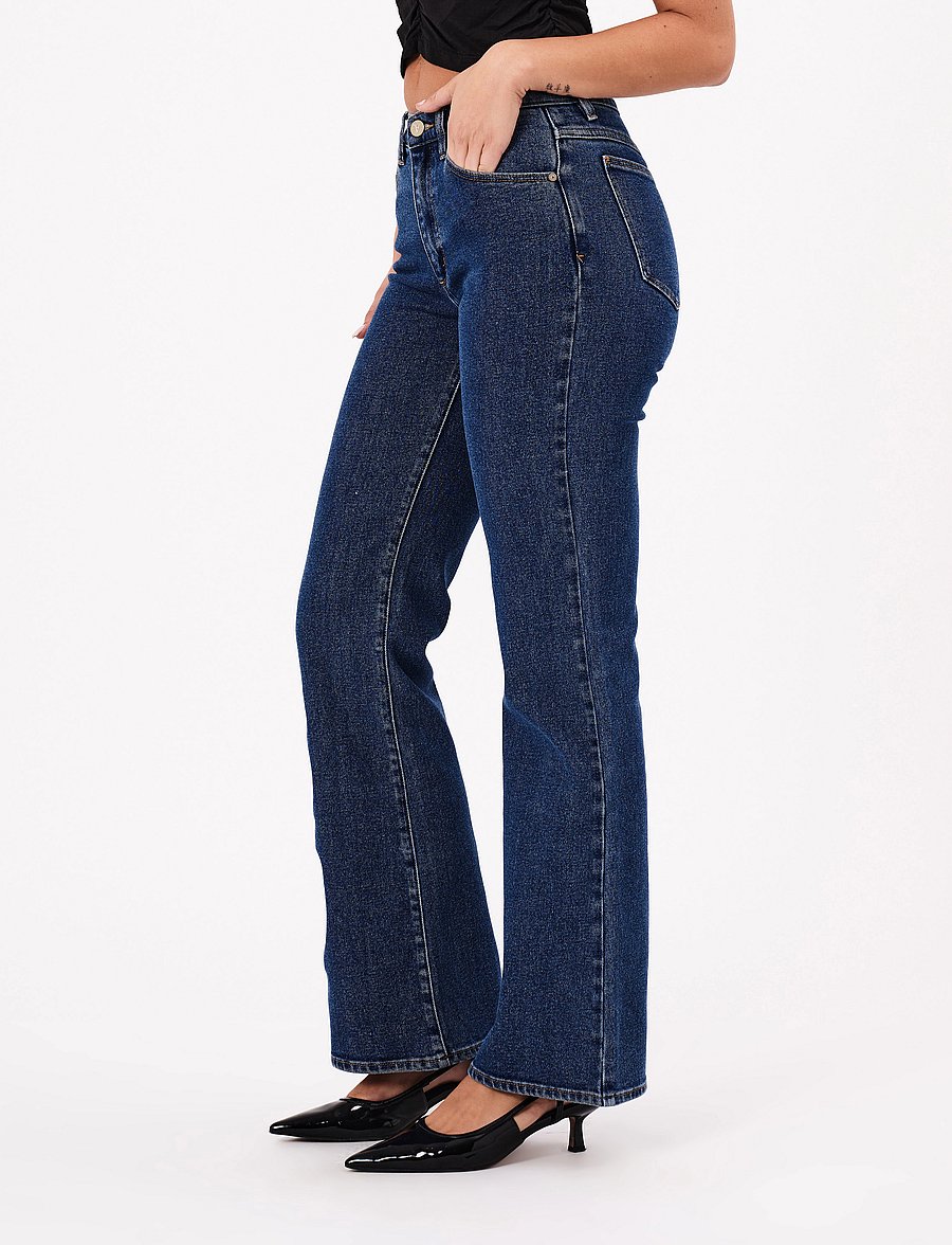 ABRAND - 95 BOOT BELLA MID BLUE - bootcut jeans - blue - 3