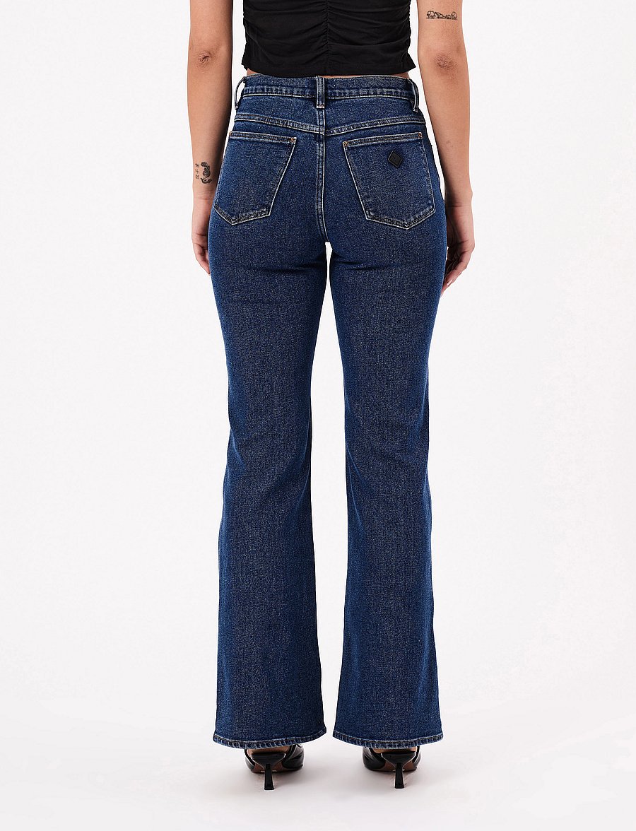 ABRAND - 95 BOOT BELLA MID BLUE - bootcut jeans - blue - 4