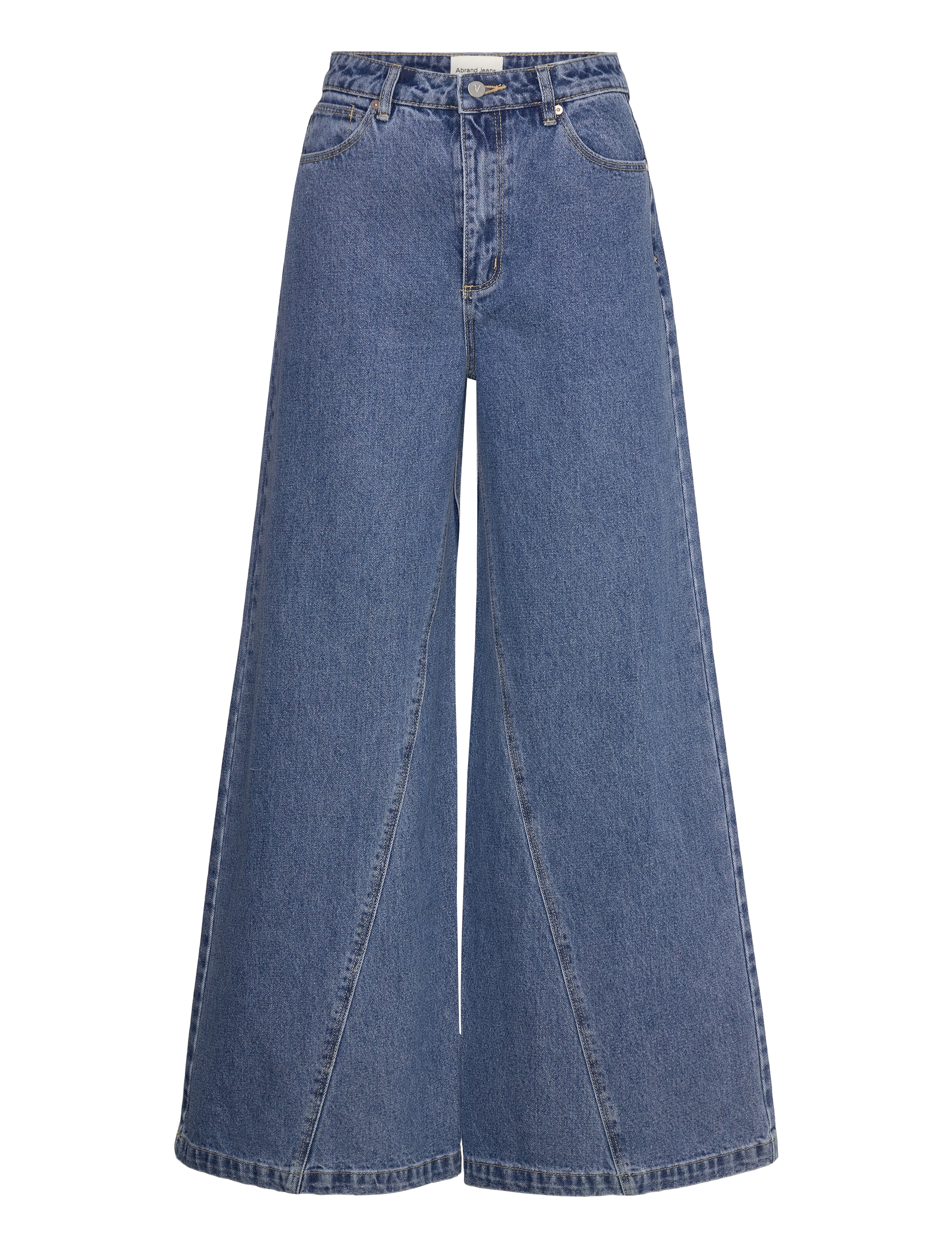 ABRAND 94 Super Wide Chantell Mid Vintage Blau Blau - 29 - Damen