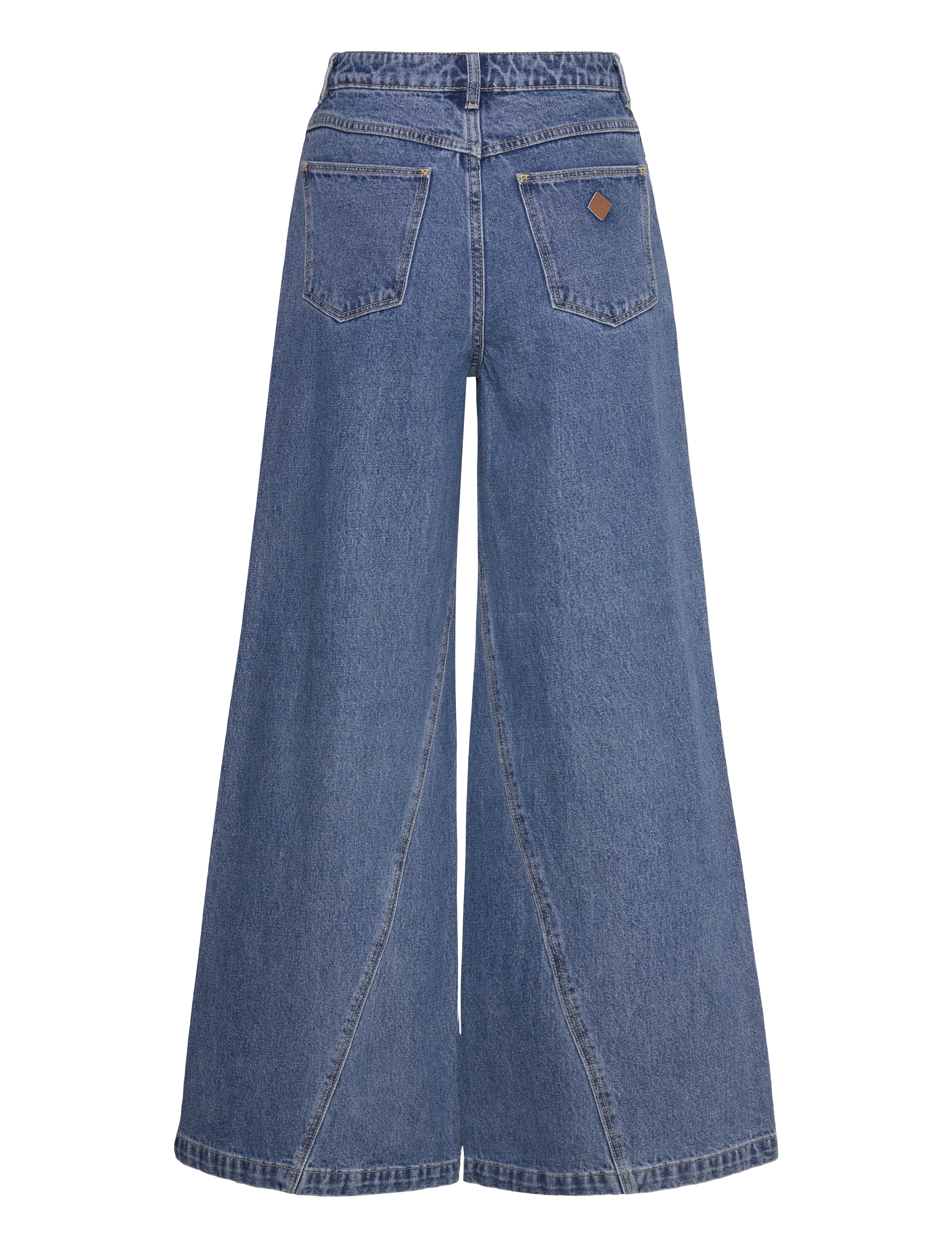 ABRAND - 94 SUPER WIDE CHANTELL MID VINTAGE BLUE - leveälahkeiset farkut - blue - 2