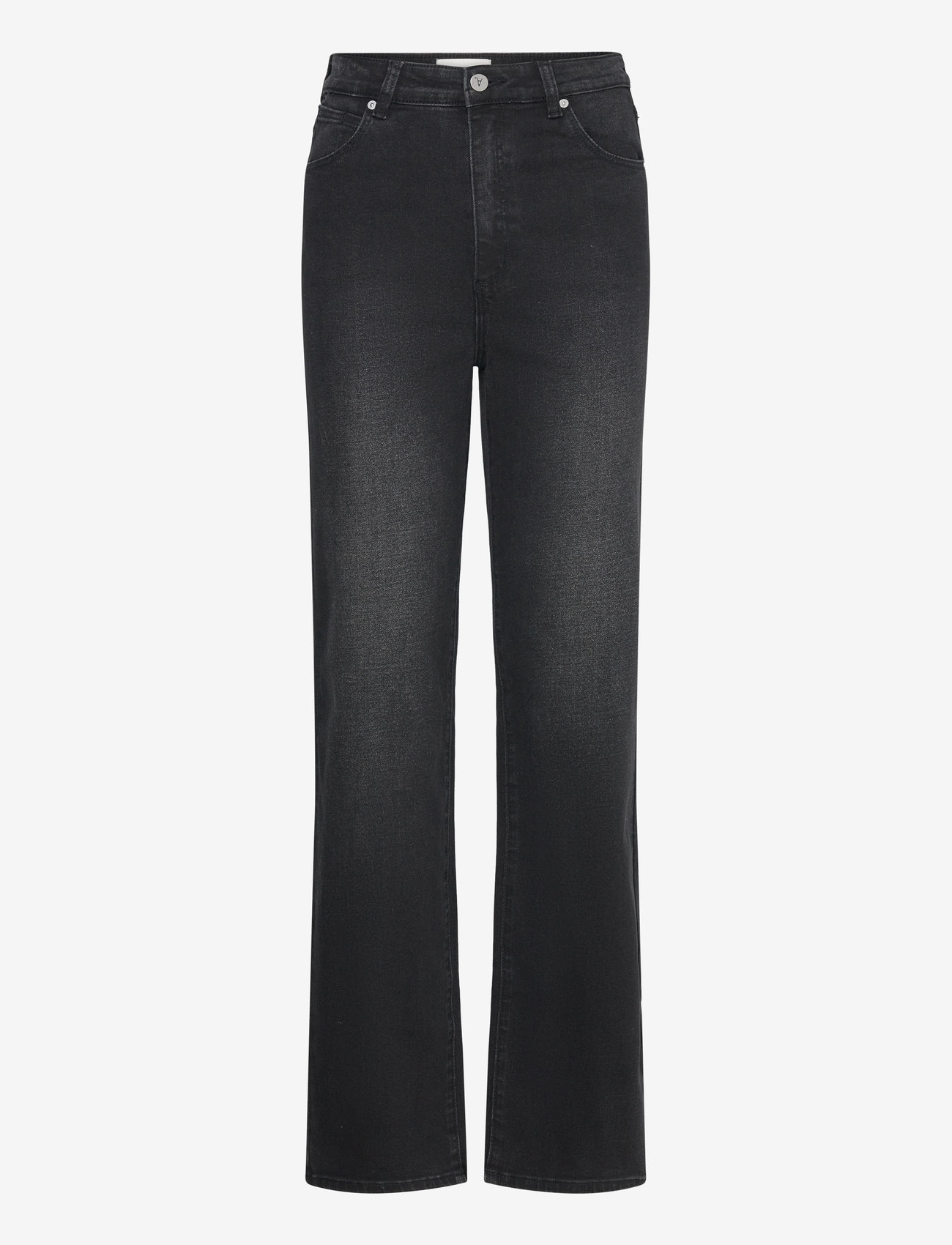 ABRAND - 94 HIGH STRAIGHT GITA - straight jeans - black - 1