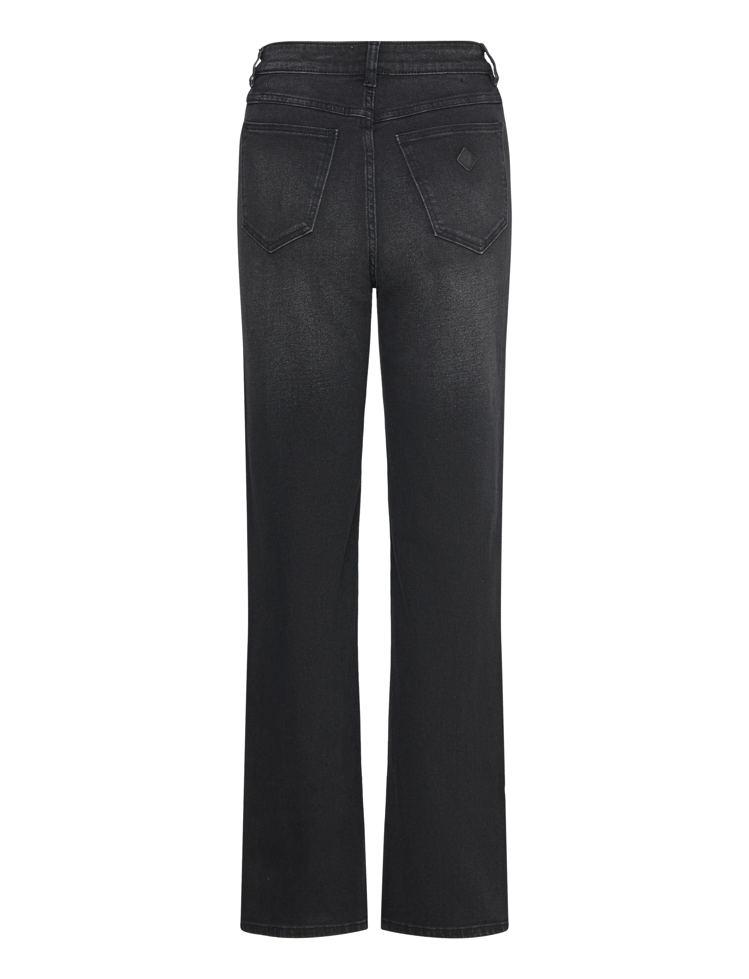ABRAND - 94 HIGH STRAIGHT GITA - straight jeans - black - 2