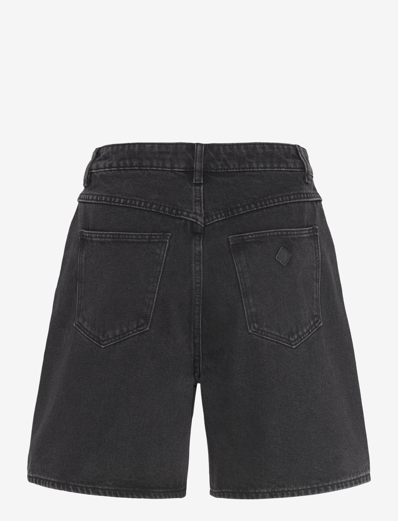 ABRAND - CARRIE SHORT HEIDIWASHED BLACK - shorts - black - 1