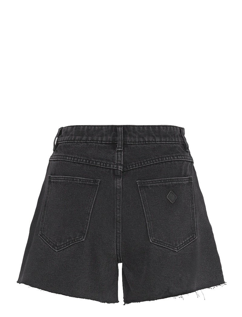 ABRAND - VENICE SHORT HEIDIWASHED BLACK - jeansshorts - black - 2