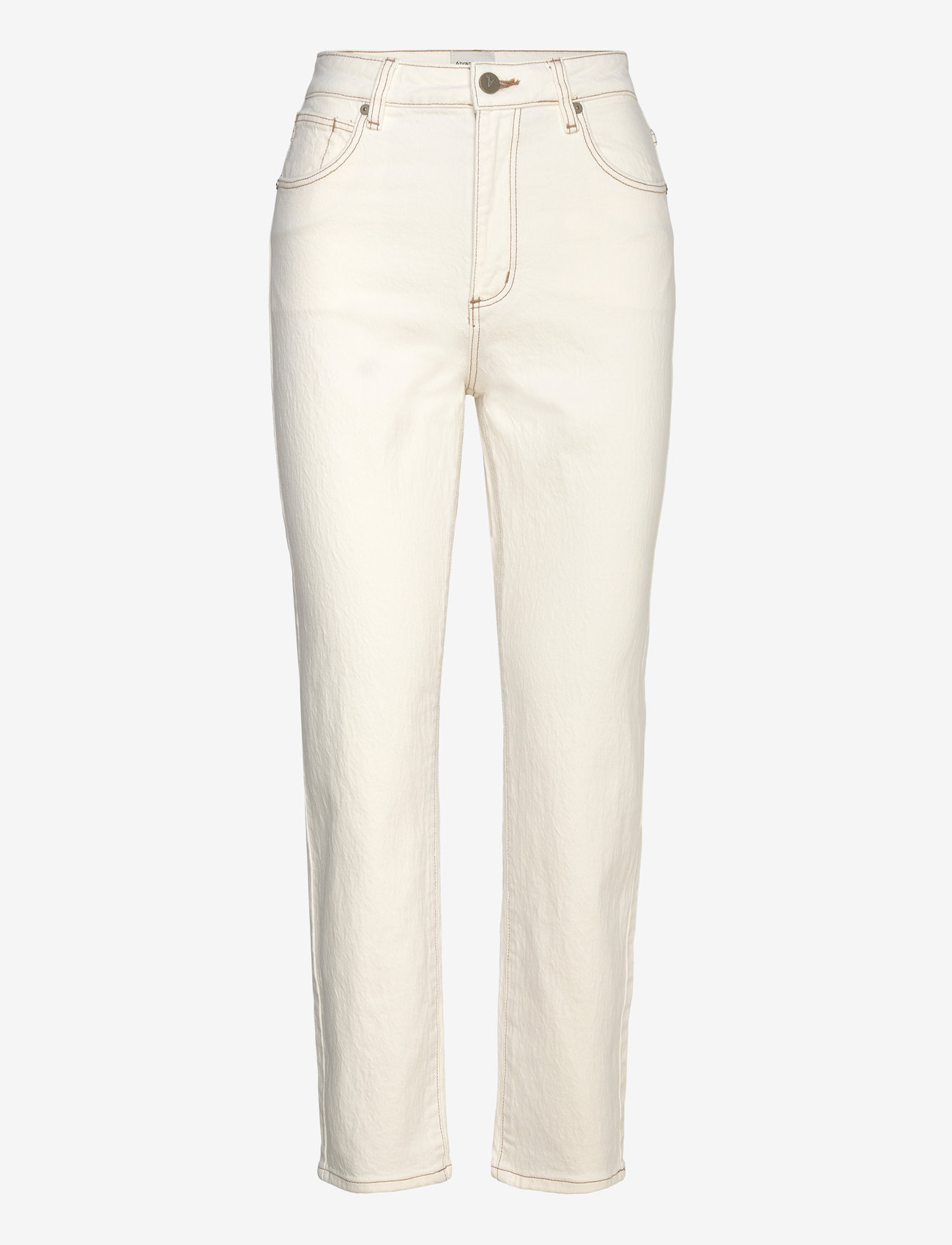 ABRAND - 94 HIGH SLIM COCONUT COCONUT - mom-lõikega teksad - white - 1