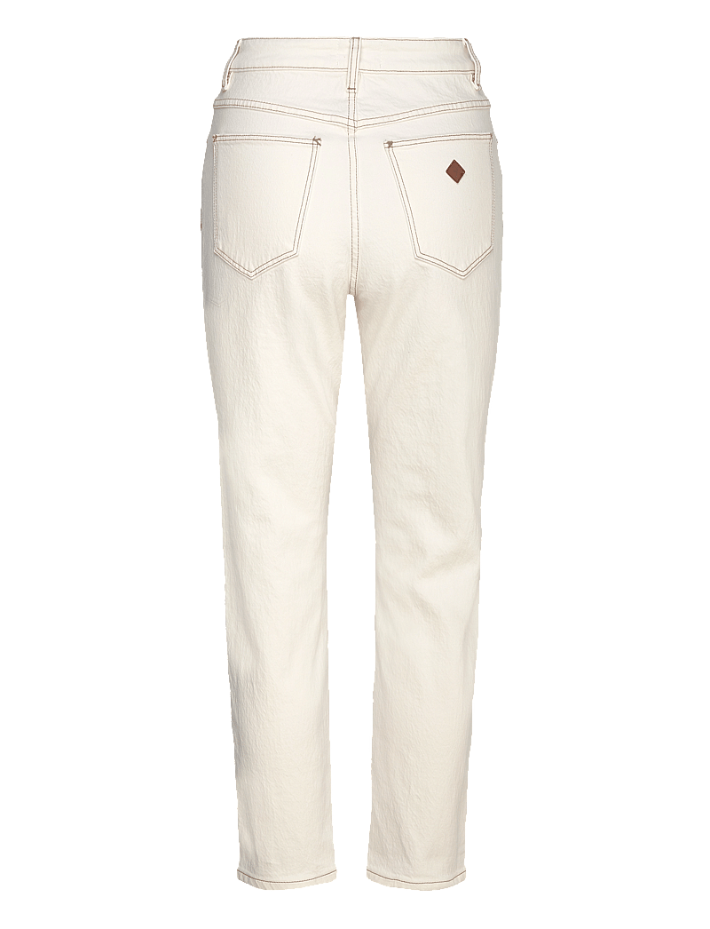 ABRAND - 94 HIGH SLIM COCONUT COCONUT - mom-lõikega teksad - white - 2