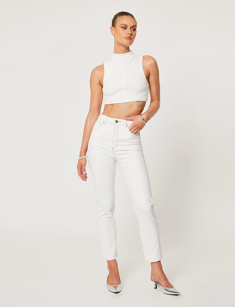 ABRAND - 94 HIGH SLIM COCONUT COCONUT - mom-lõikega teksad - white - 0