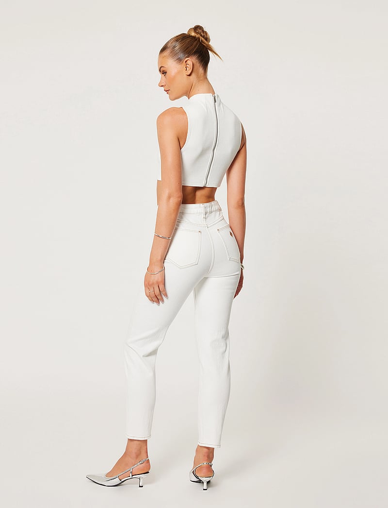 ABRAND - 94 HIGH SLIM COCONUT COCONUT - mom-lõikega teksad - white - 3