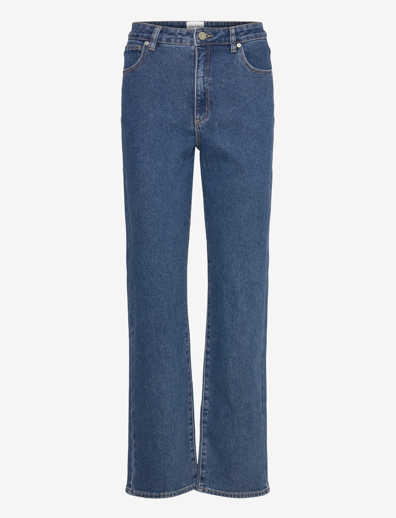 ABRAND - 94 HIGH STRAIGHT BELLA MID BLUE - straight jeans - blue - 1