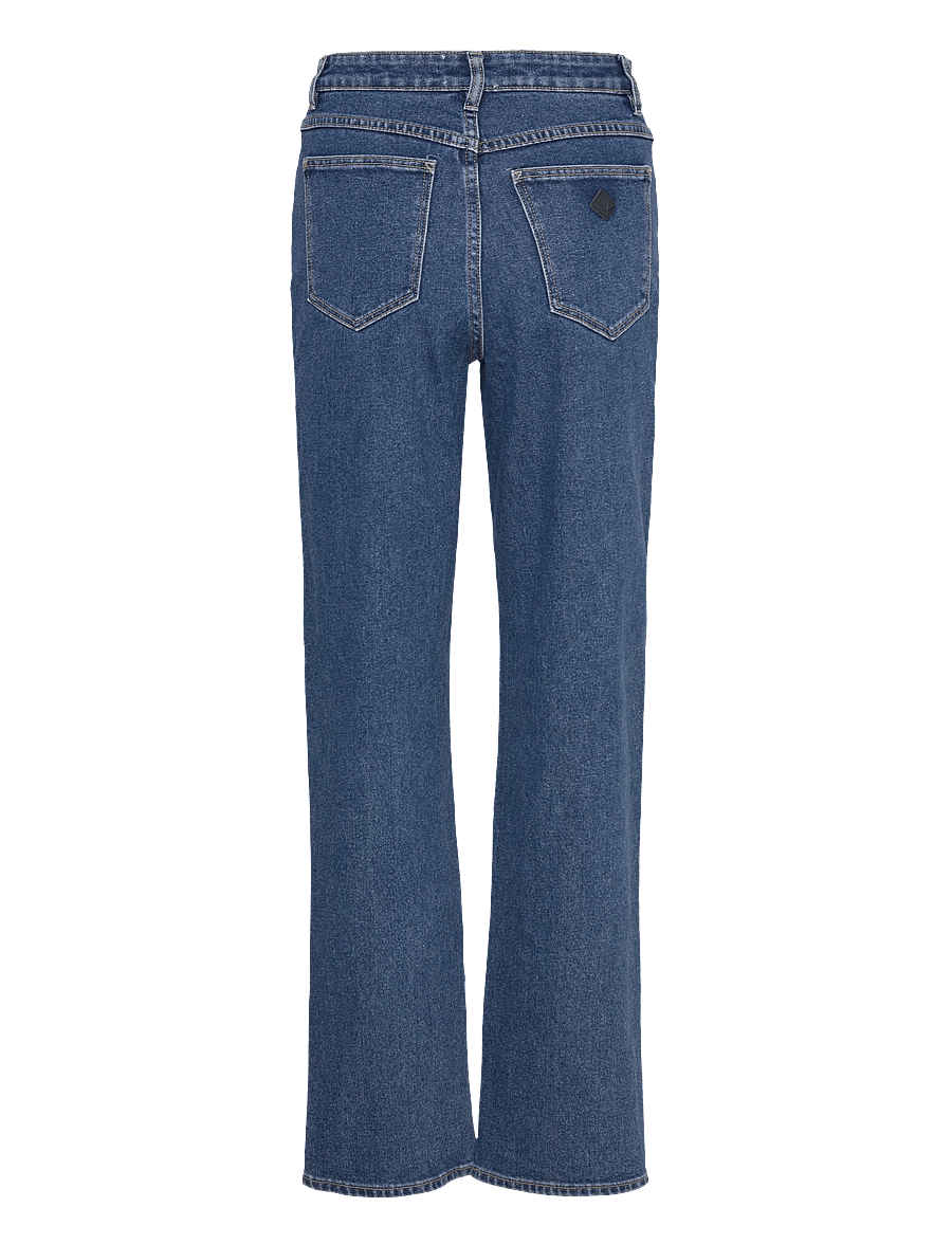 ABRAND - 94 HIGH STRAIGHT BELLA MID BLUE - raka jeans - blue - 2