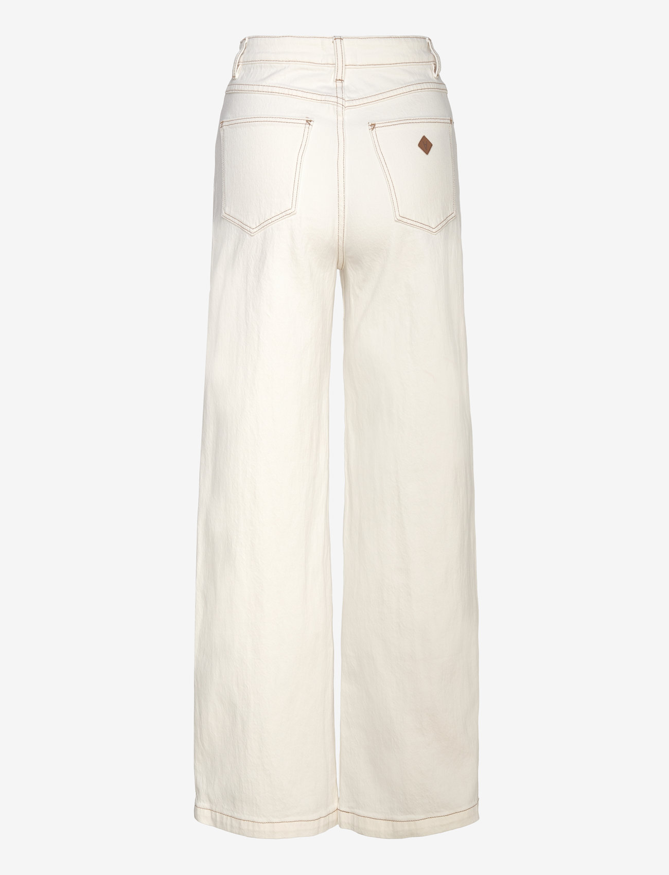 ABRAND - 94 HIGH WIDE COCONUTCOCONUT - vida jeans - white - 2