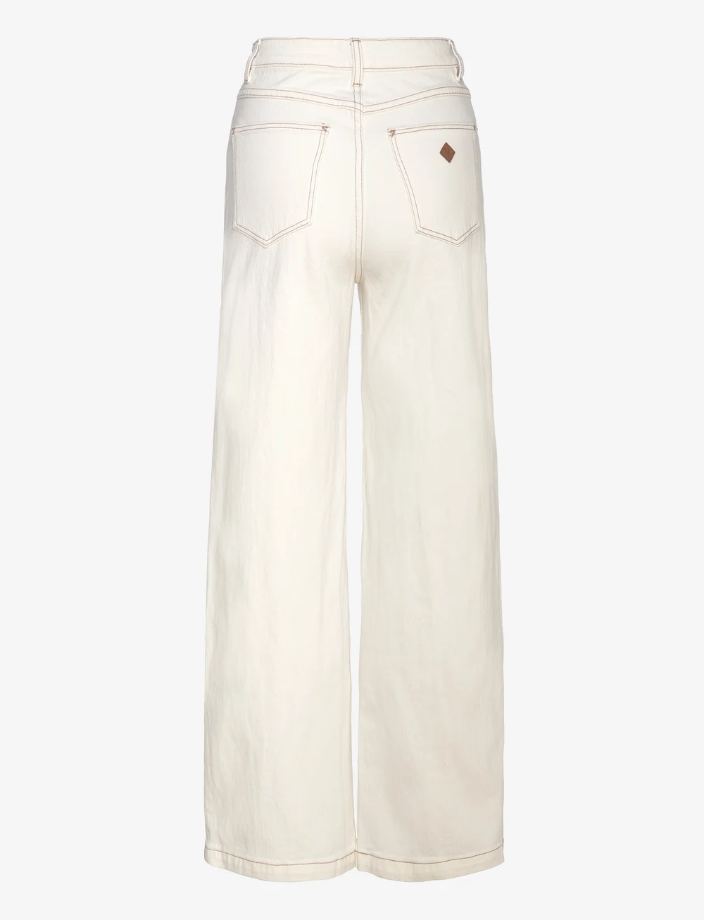 ABRAND - 94 HIGH WIDE COCONUTCOCONUT - hosen mit weitem bein - white - 2