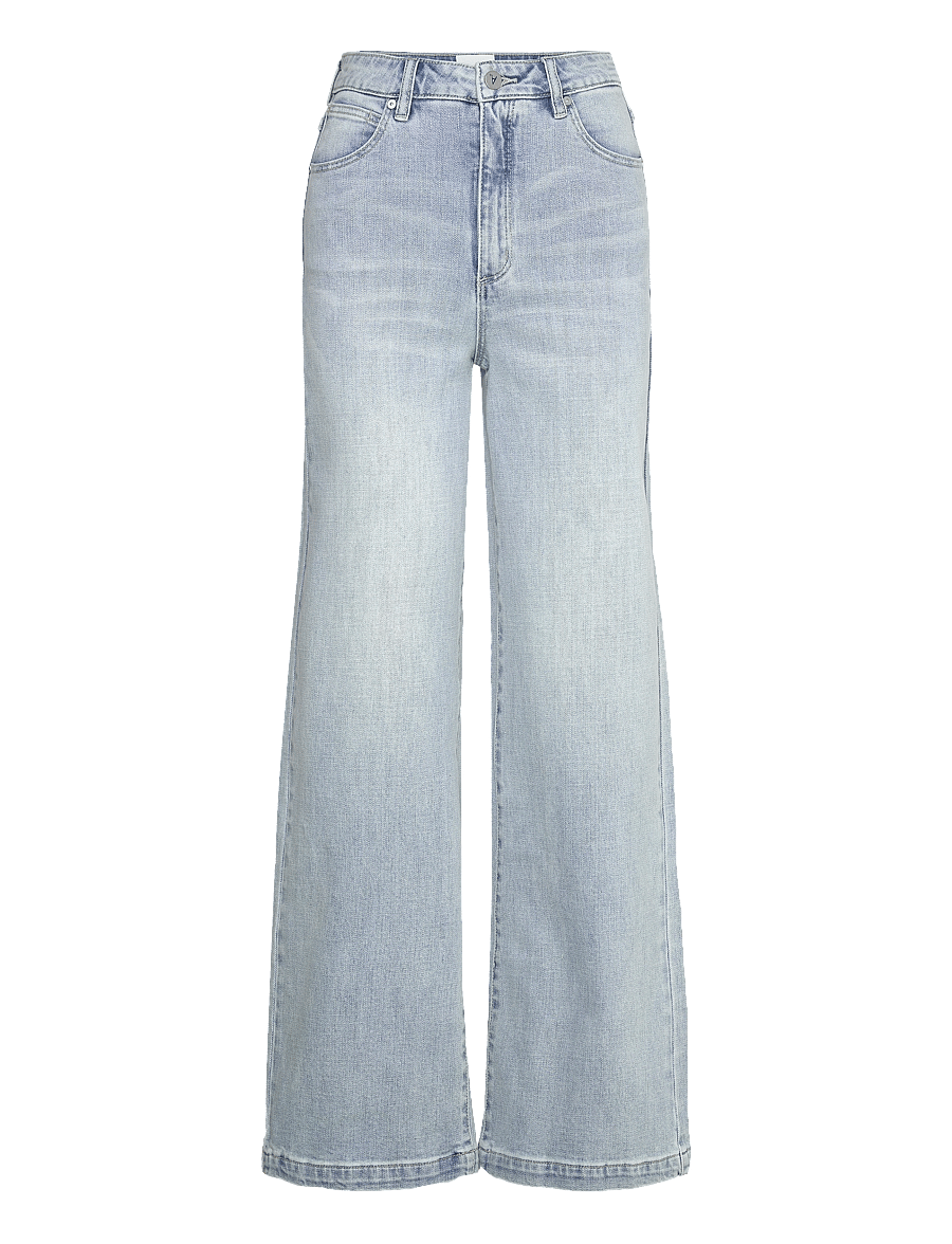 ABRAND - 94 HIGH WIDE ANDIE TINT LIGHT BLUE - hosen mit weitem bein - blue - 1
