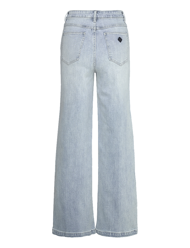 ABRAND - 94 HIGH WIDE ANDIE TINT LIGHT BLUE - leveälahkeiset farkut - blue - 2
