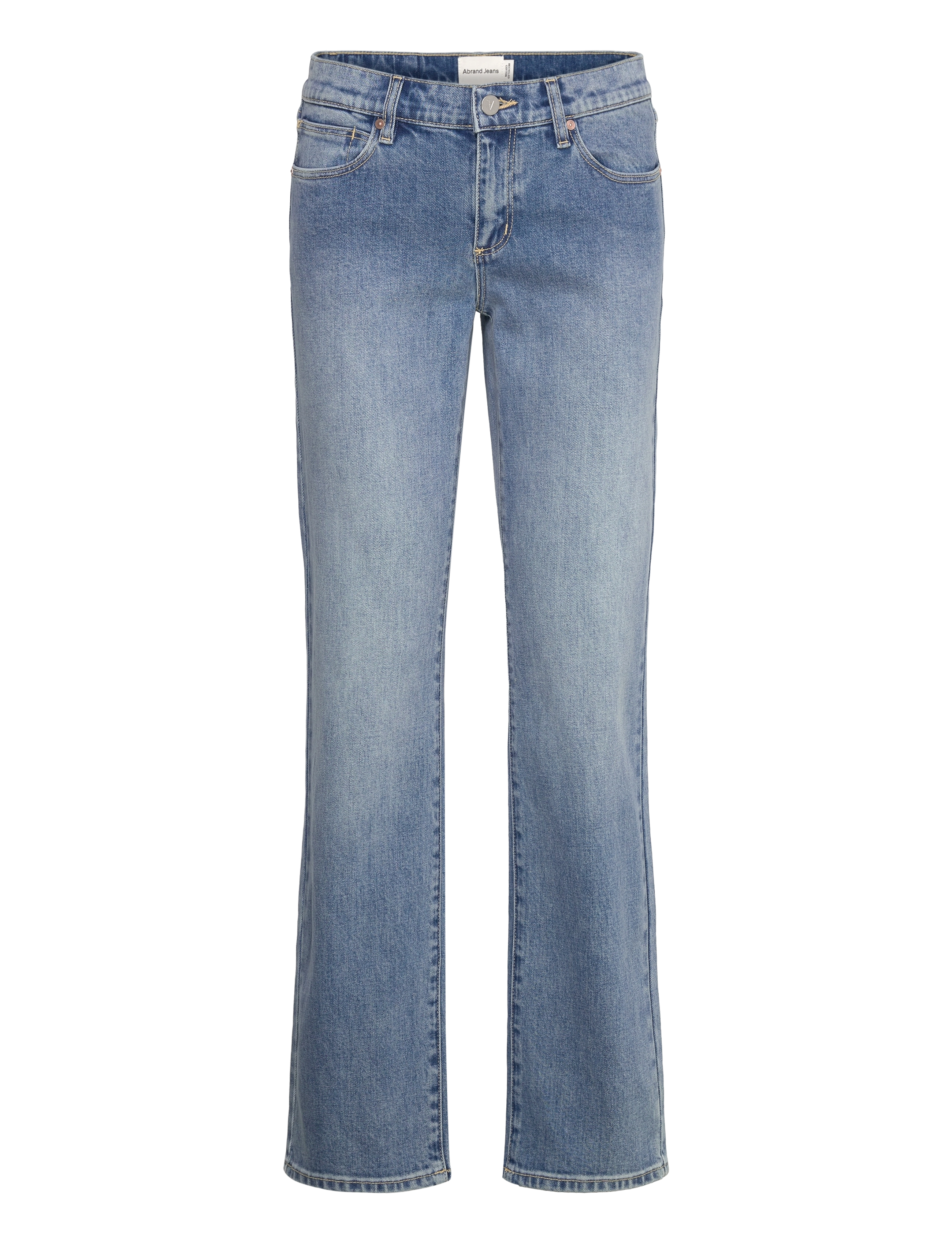 ABRAND - 99 LOW STRAIGHT ALEXA RCY MID VINTAGE INDIGO - blue - 1