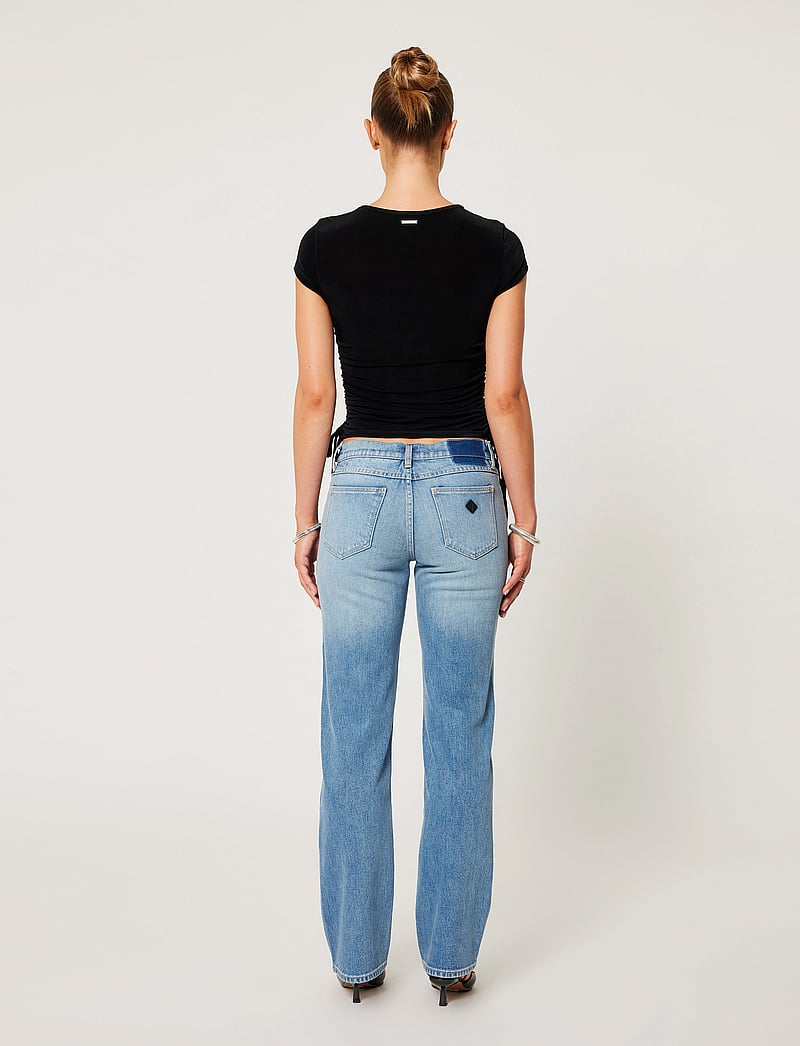 ABRAND - 99 LOW STRAIGHT ALEXA RCY MID VINTAGE INDIGO - straight jeans - blue - 4