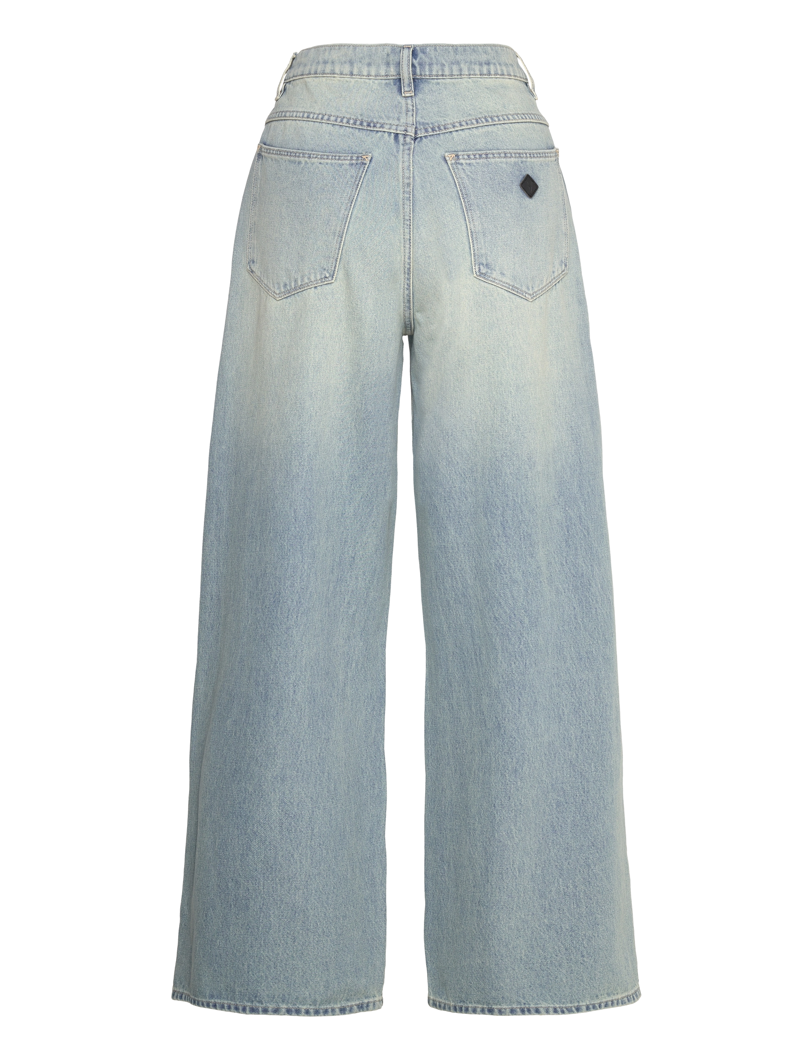 ABRAND - 95 MID SUPER BAGGY EDIE TINT LIGHT BLUE - víðar gallabuxur - blue - 2
