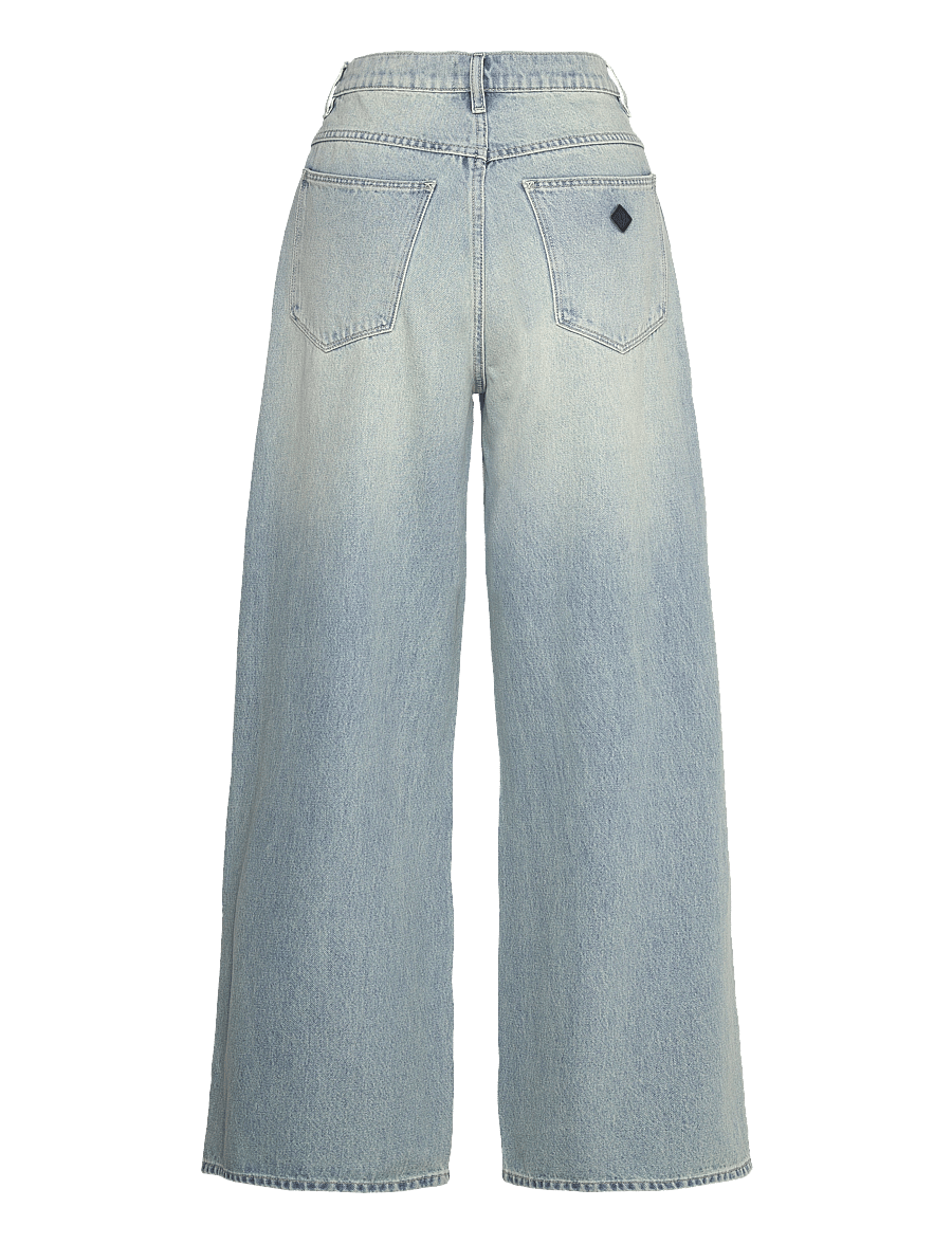 ABRAND - 95 MID SUPER BAGGY EDIE TINT LIGHT BLUE - wide leg jeans - blue - 2