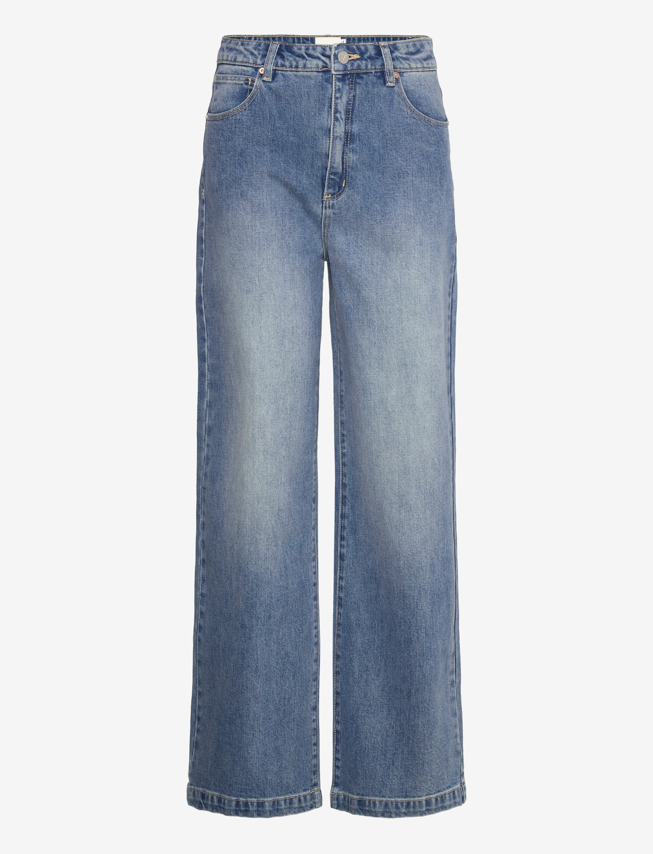 ABRAND - 94 HIGH WIDE ALEXA RCY MID VINTAGE INDIGO - brede jeans - blue - 1