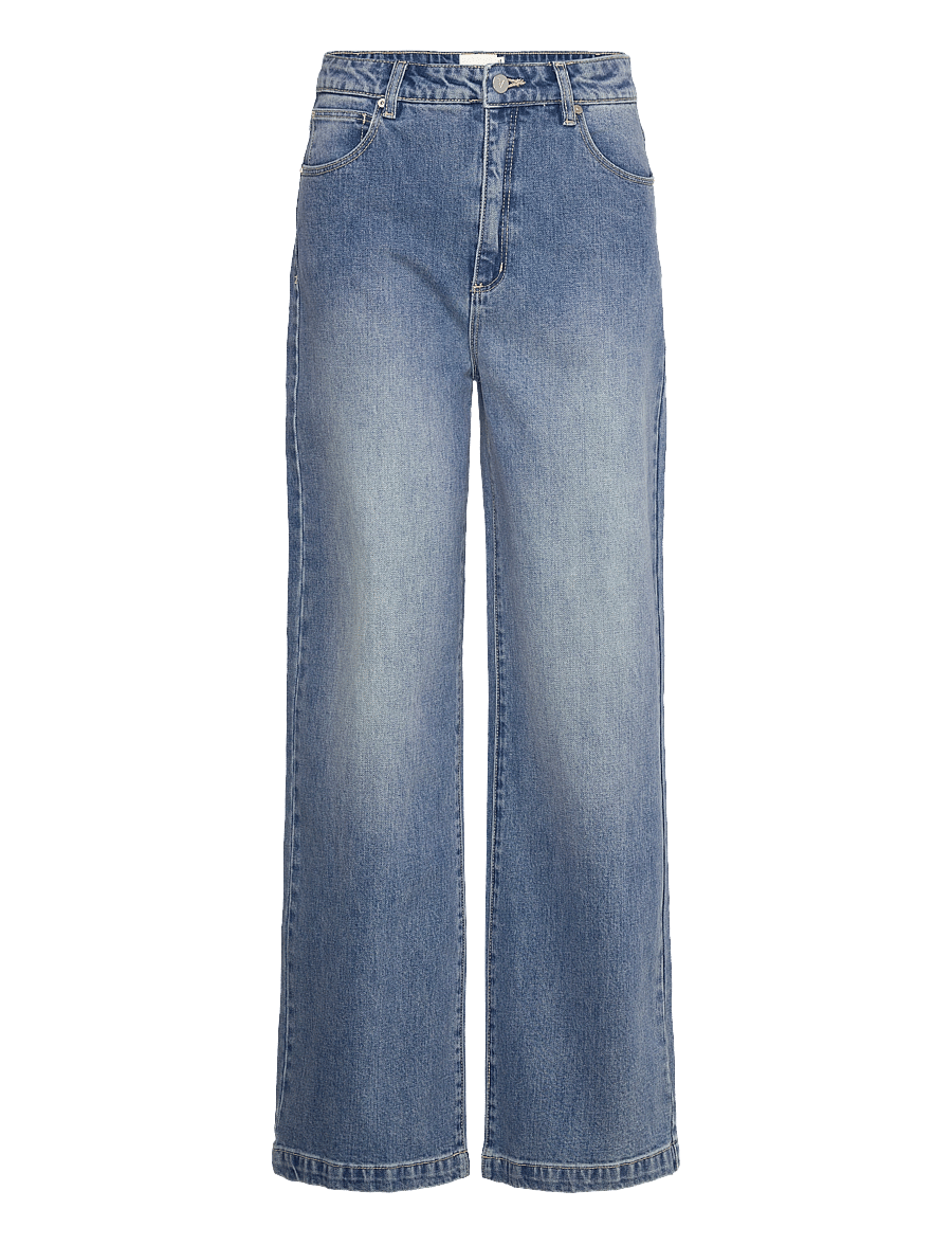 ABRAND - 94 HIGH WIDE ALEXA RCY MID VINTAGE INDIGO - hosen mit weitem bein - blue - 1