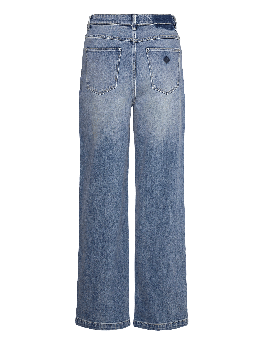 ABRAND - 94 HIGH WIDE ALEXA RCY MID VINTAGE INDIGO - hosen mit weitem bein - blue - 2