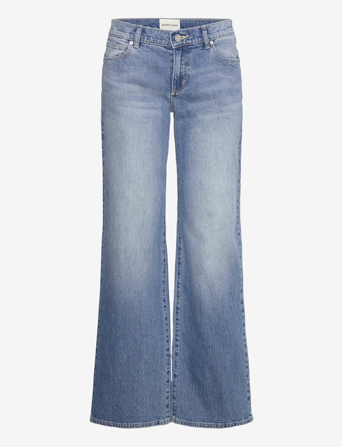 ABRAND - 99 LOW WIDE CLEO MID VINTAGE BLUE - blue - 1