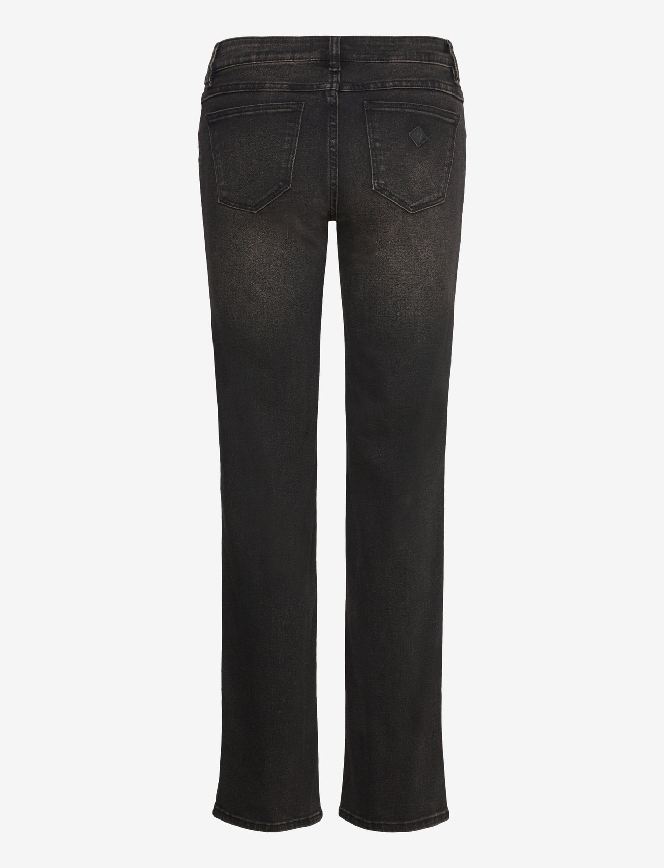 ABRAND - 99 LOW STRAIGHT BLAKE TINT BLACK - straight jeans - black - 2