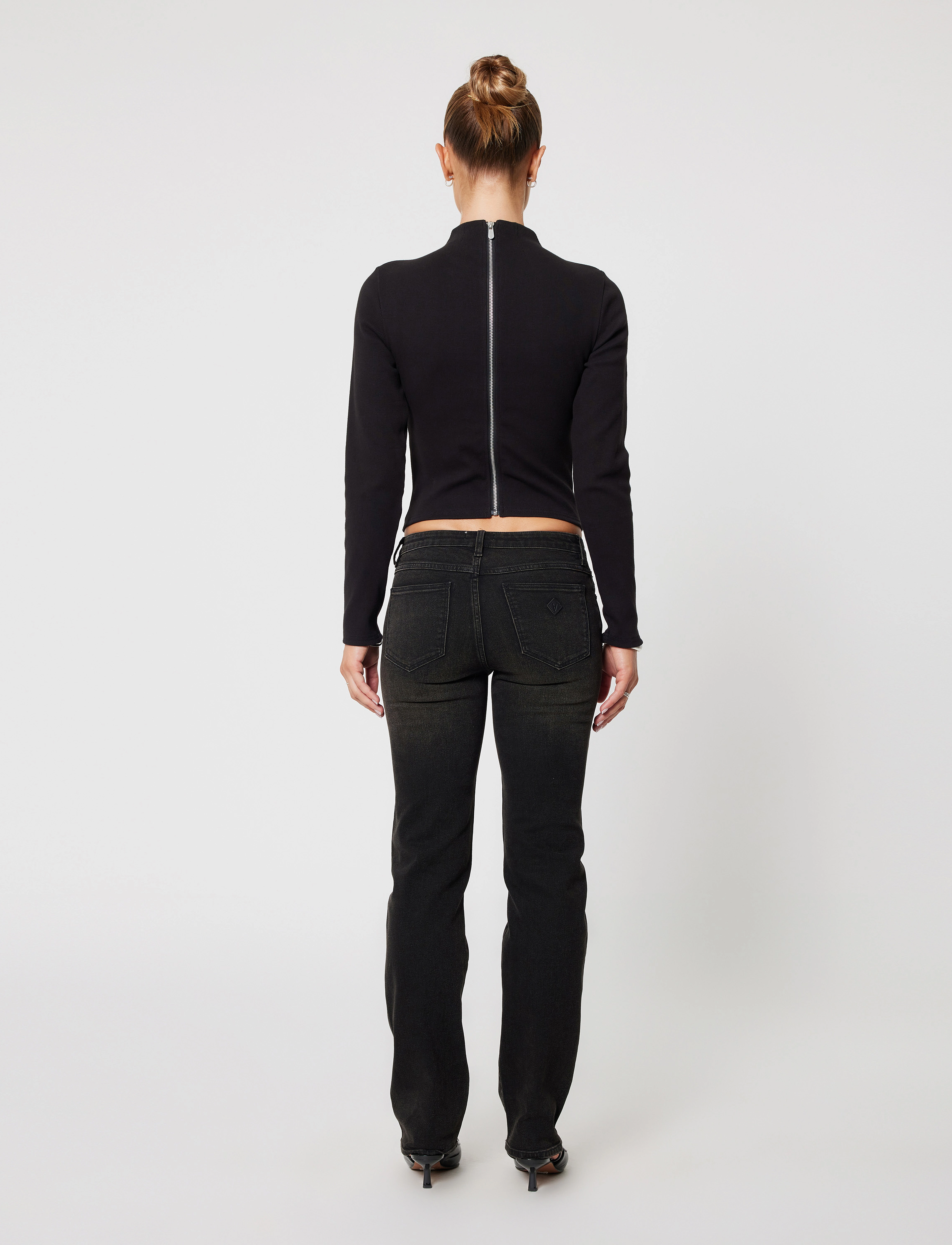 ABRAND - 99 LOW STRAIGHT BLAKE TINT BLACK - black - 4